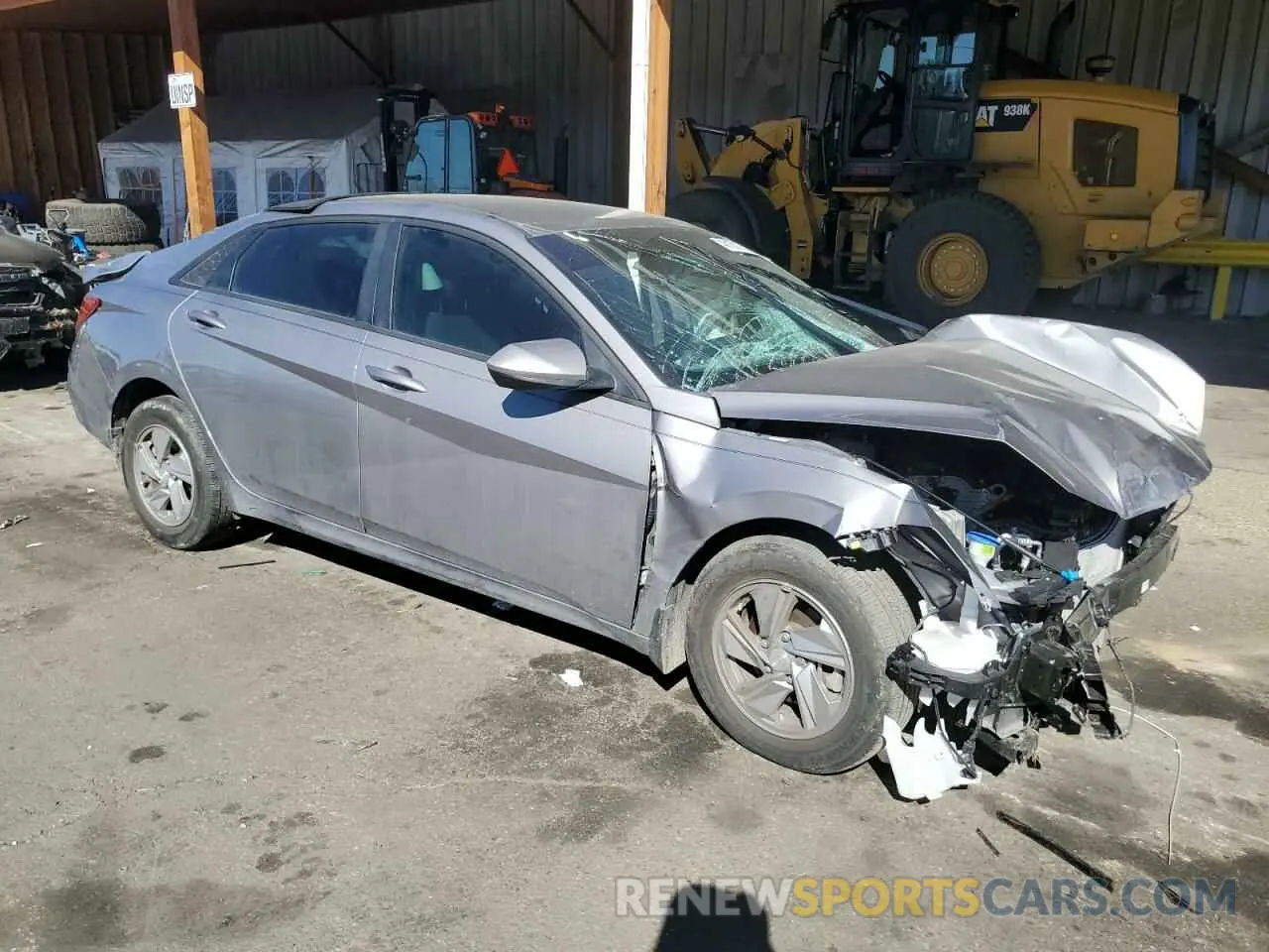 4 Photograph of a damaged car KMHLL4DG9RU741008 HYUNDAI ELANTRA 2024