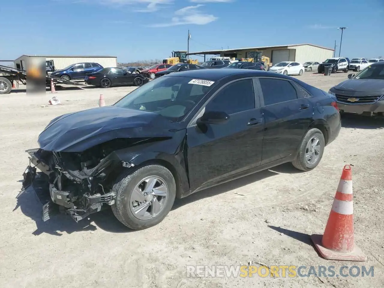 1 Photograph of a damaged car KMHLL4DG9RU790869 HYUNDAI ELANTRA 2024