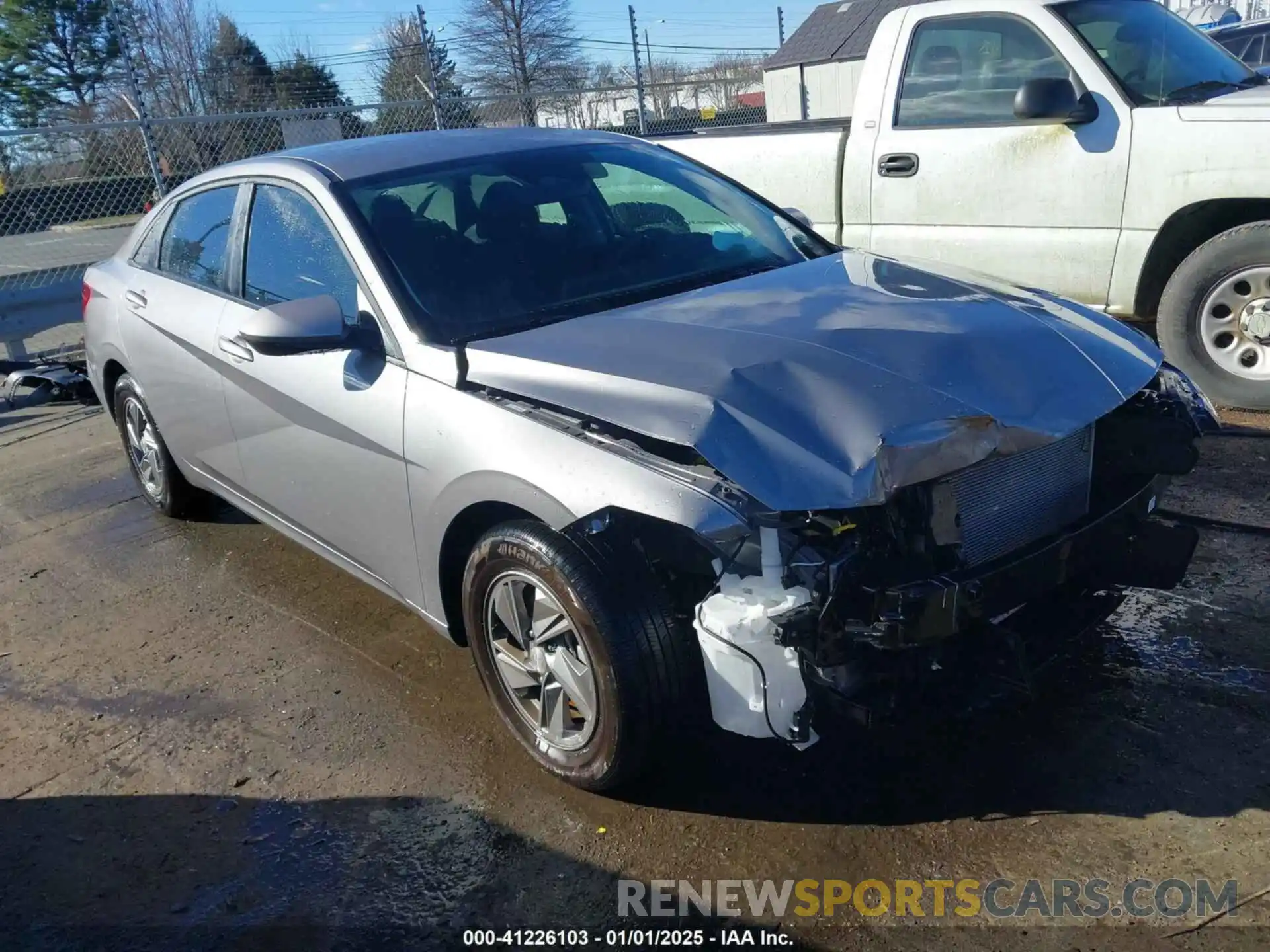 1 Photograph of a damaged car KMHLL4DG9RU800350 HYUNDAI ELANTRA 2024