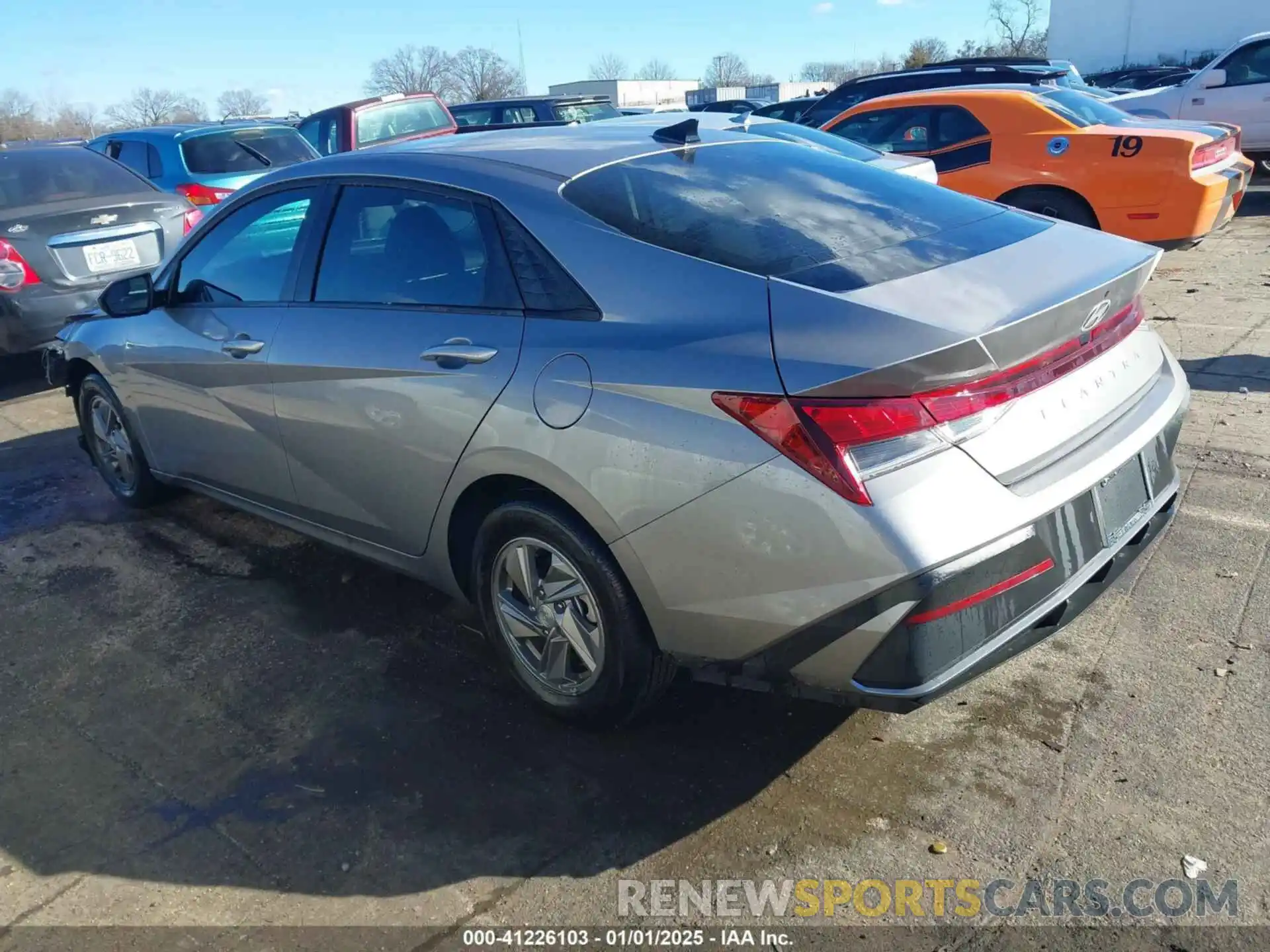 3 Photograph of a damaged car KMHLL4DG9RU800350 HYUNDAI ELANTRA 2024