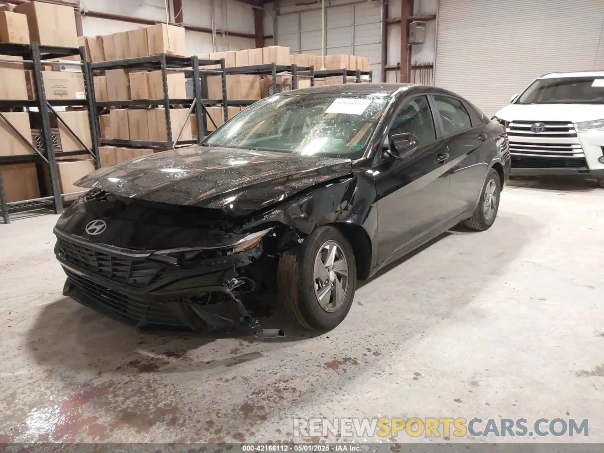 2 Photograph of a damaged car KMHLL4DG9RU832988 HYUNDAI ELANTRA 2024