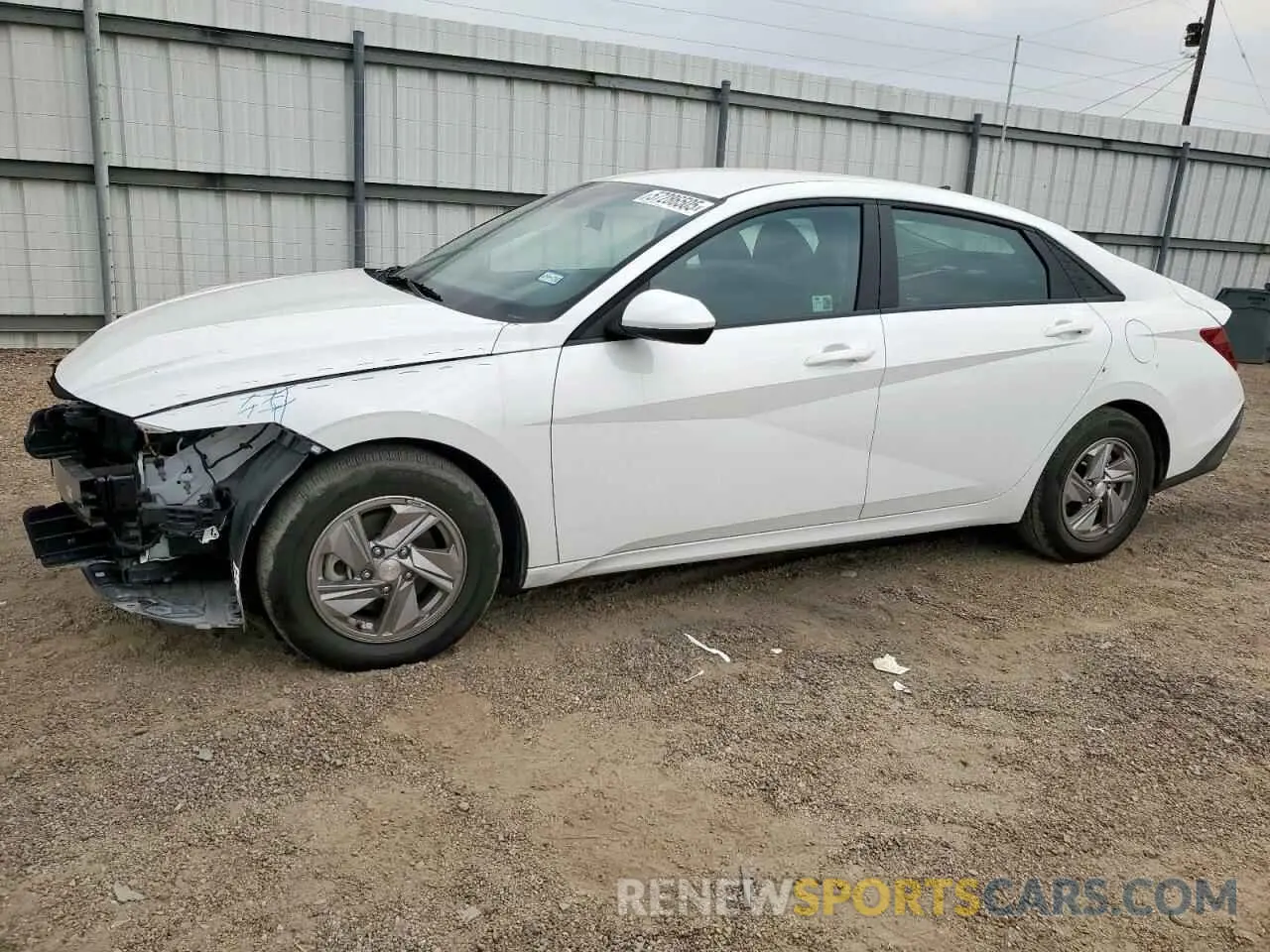 1 Photograph of a damaged car KMHLL4DG9RU851475 HYUNDAI ELANTRA 2024
