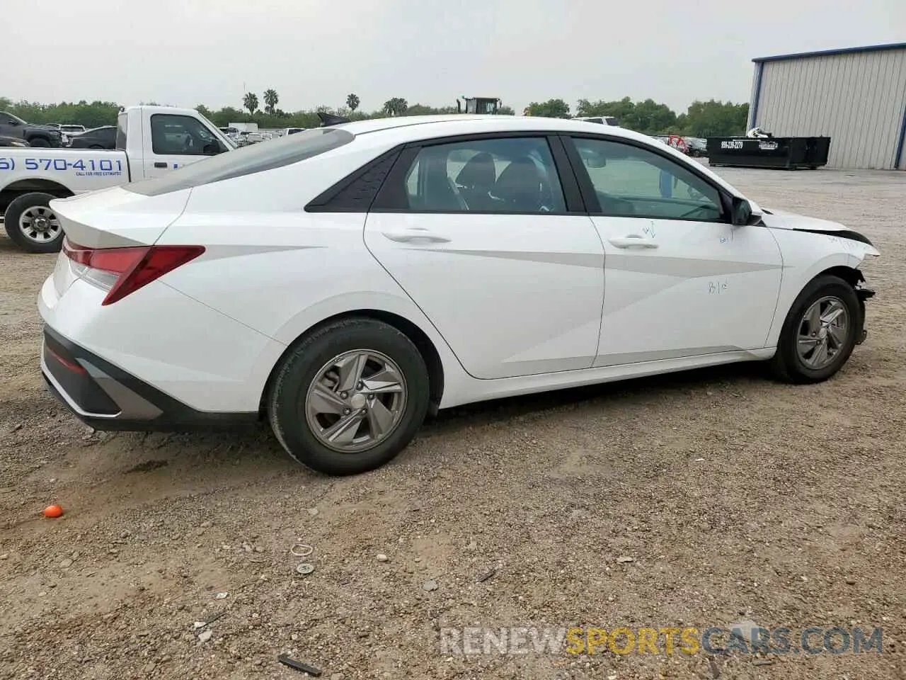 3 Photograph of a damaged car KMHLL4DG9RU851475 HYUNDAI ELANTRA 2024