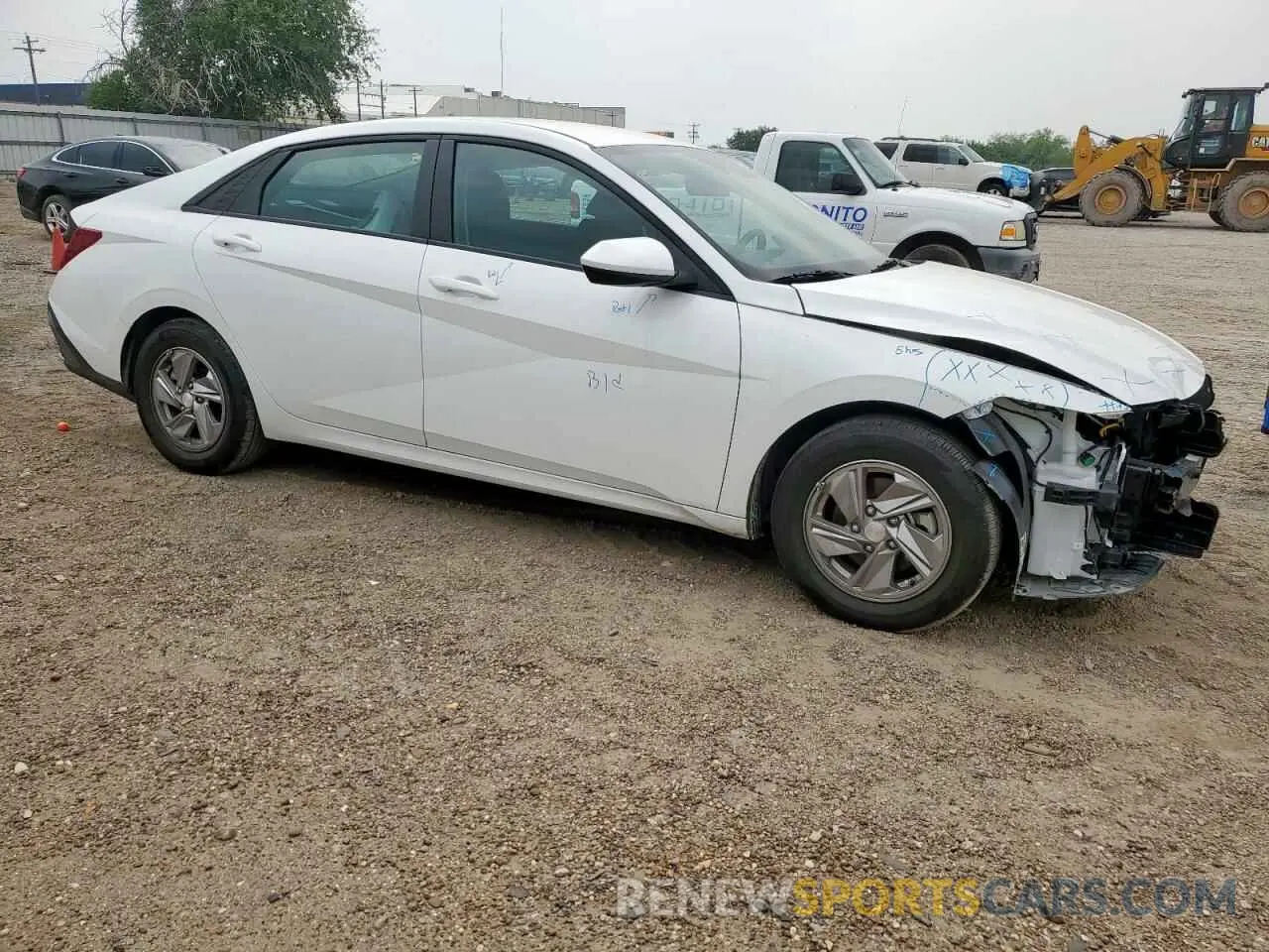 4 Photograph of a damaged car KMHLL4DG9RU851475 HYUNDAI ELANTRA 2024