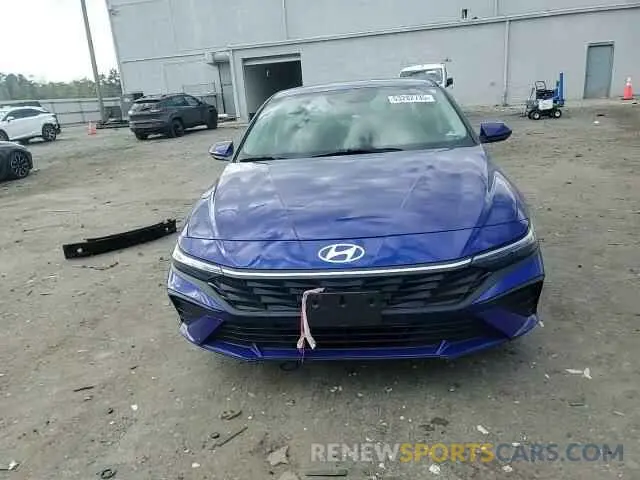 10 Photograph of a damaged car KMHLL4DGXRU713573 HYUNDAI ELANTRA 2024