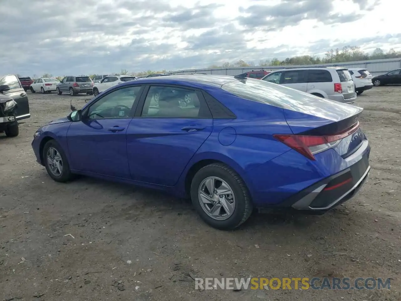 2 Photograph of a damaged car KMHLL4DGXRU713573 HYUNDAI ELANTRA 2024