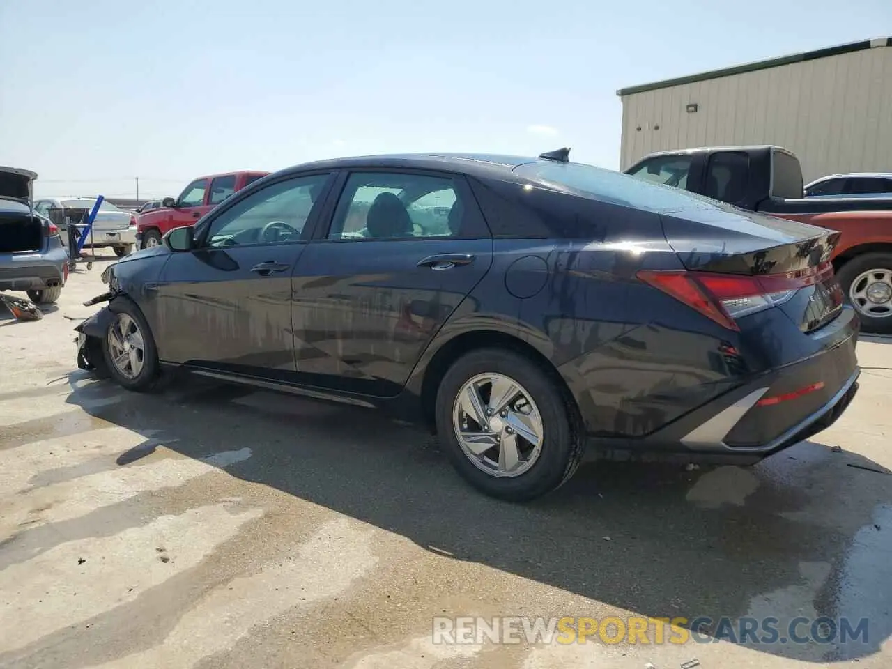 2 Photograph of a damaged car KMHLL4DGXRU743141 HYUNDAI ELANTRA 2024