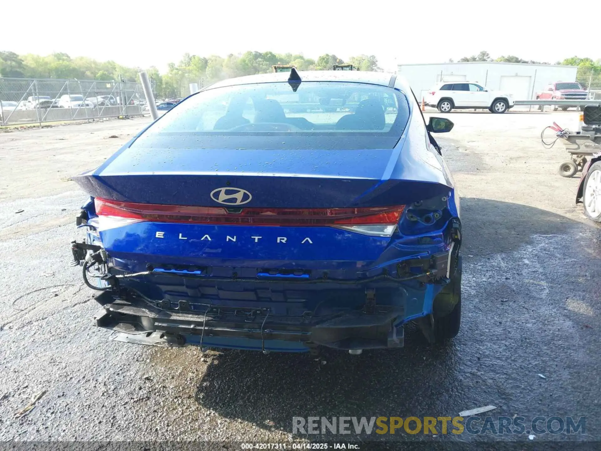 17 Photograph of a damaged car KMHLL4DGXRU779167 HYUNDAI ELANTRA 2024