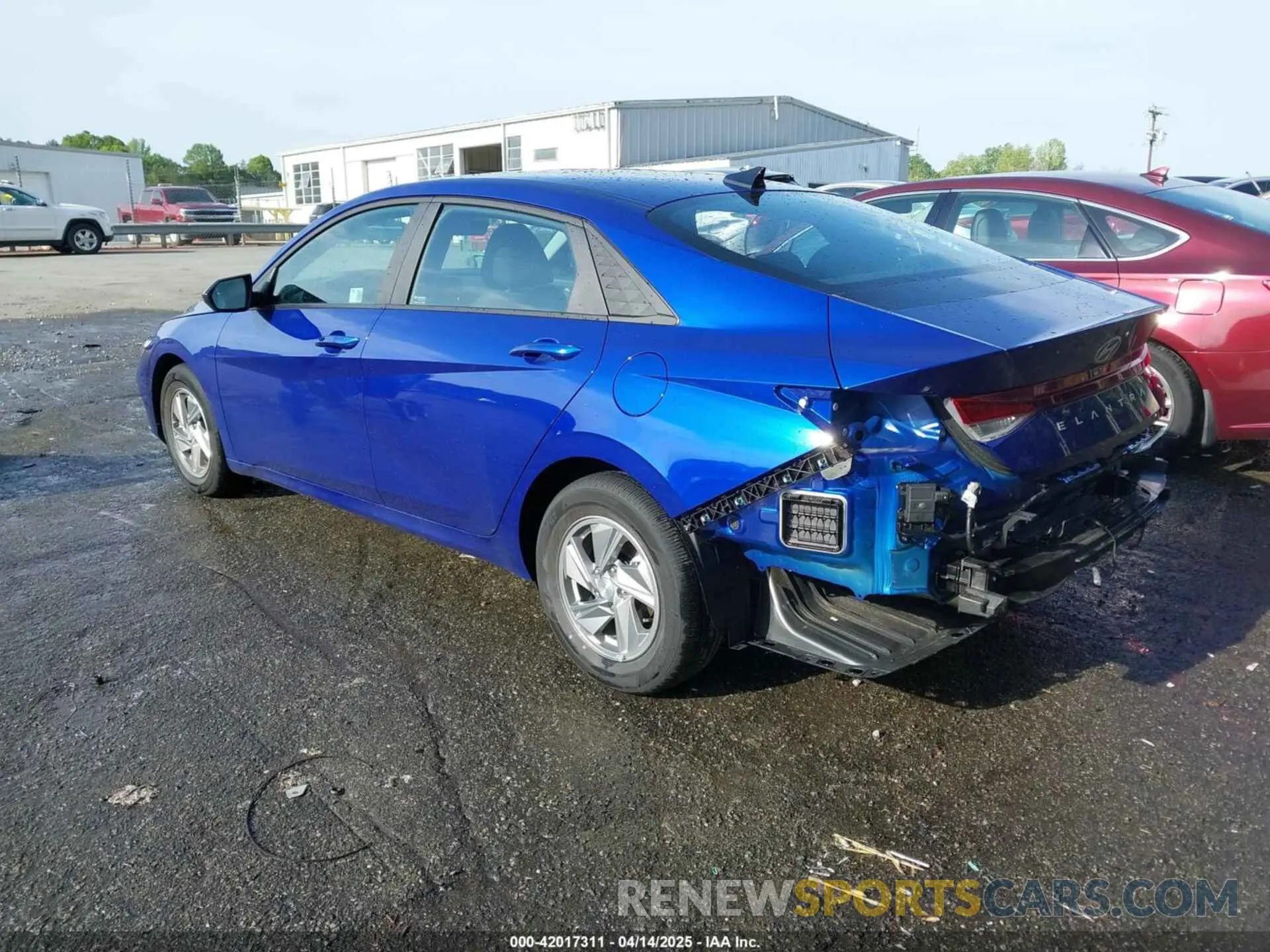 3 Photograph of a damaged car KMHLL4DGXRU779167 HYUNDAI ELANTRA 2024