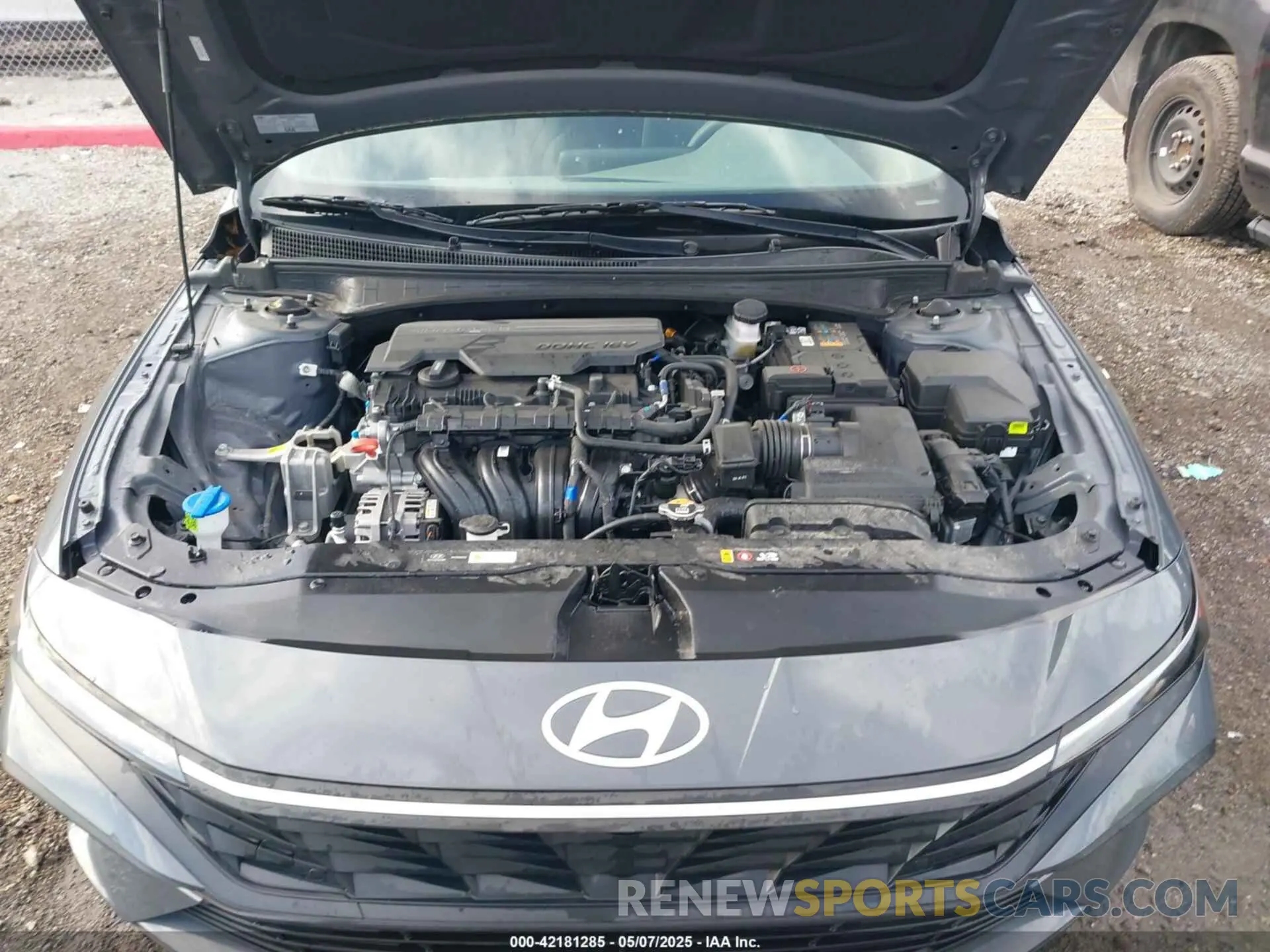10 Photograph of a damaged car KMHLL4DGXRU786085 HYUNDAI ELANTRA 2024
