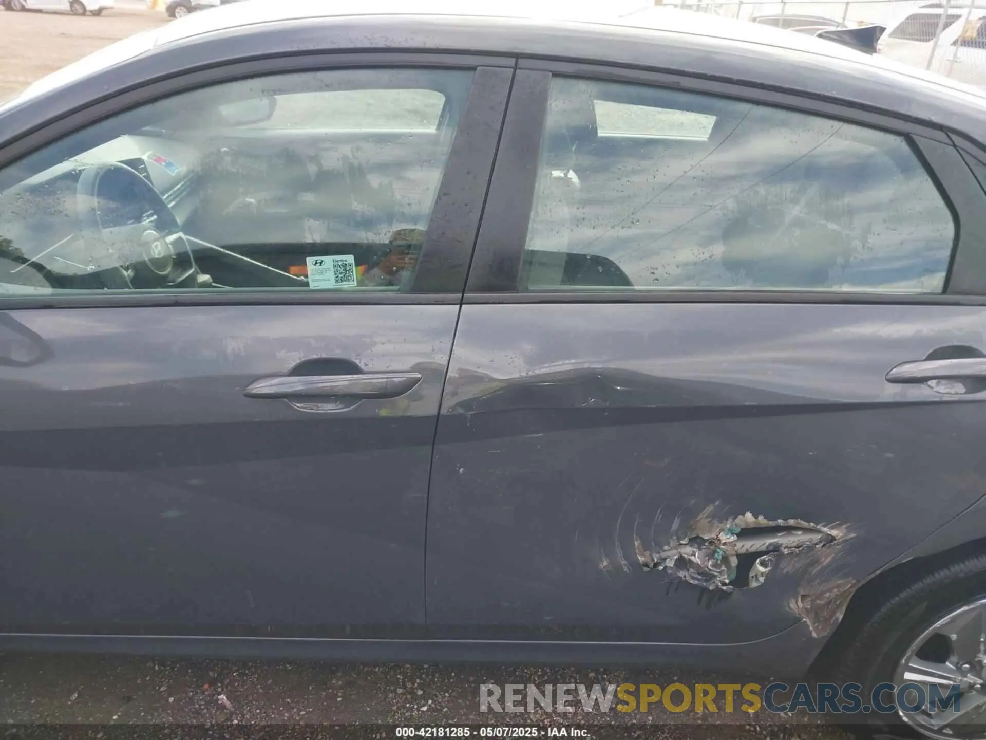 14 Photograph of a damaged car KMHLL4DGXRU786085 HYUNDAI ELANTRA 2024