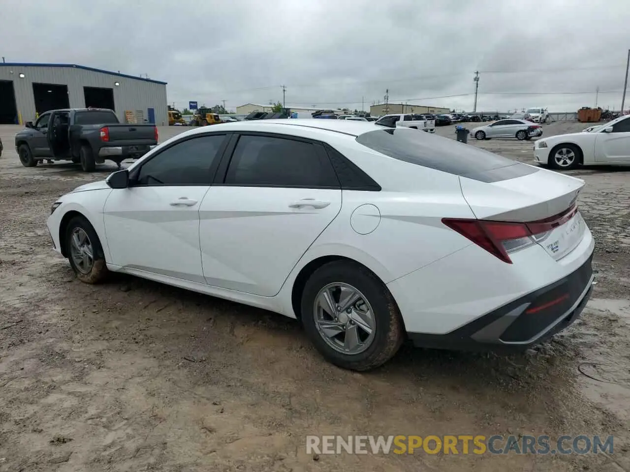 2 Photograph of a damaged car KMHLL4DGXRU790542 HYUNDAI ELANTRA 2024