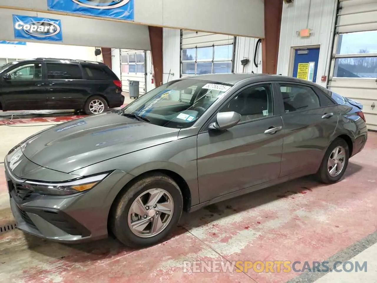 1 Photograph of a damaged car KMHLL4DGXRU813835 HYUNDAI ELANTRA 2024