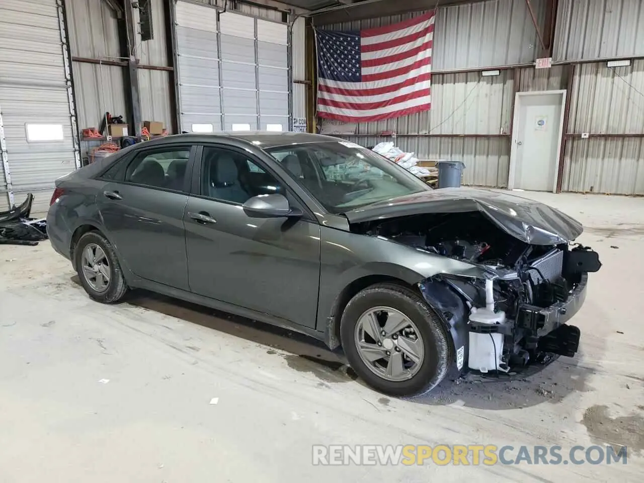 4 Photograph of a damaged car KMHLL4DGXRU851159 HYUNDAI ELANTRA 2024