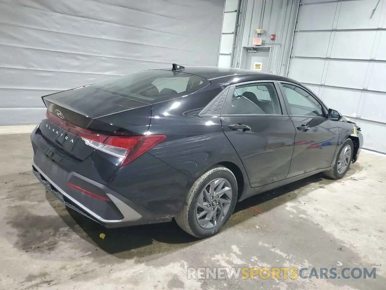 3 Photograph of a damaged car KMHLM4DG0RU639805 HYUNDAI ELANTRA 2024