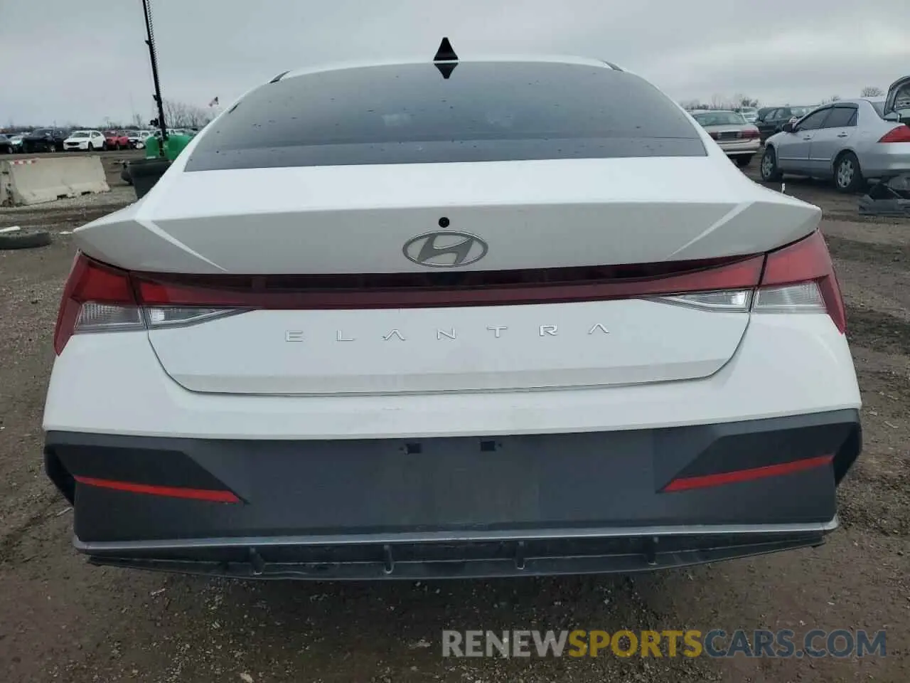 6 Photograph of a damaged car KMHLM4DG0RU643370 HYUNDAI ELANTRA 2024