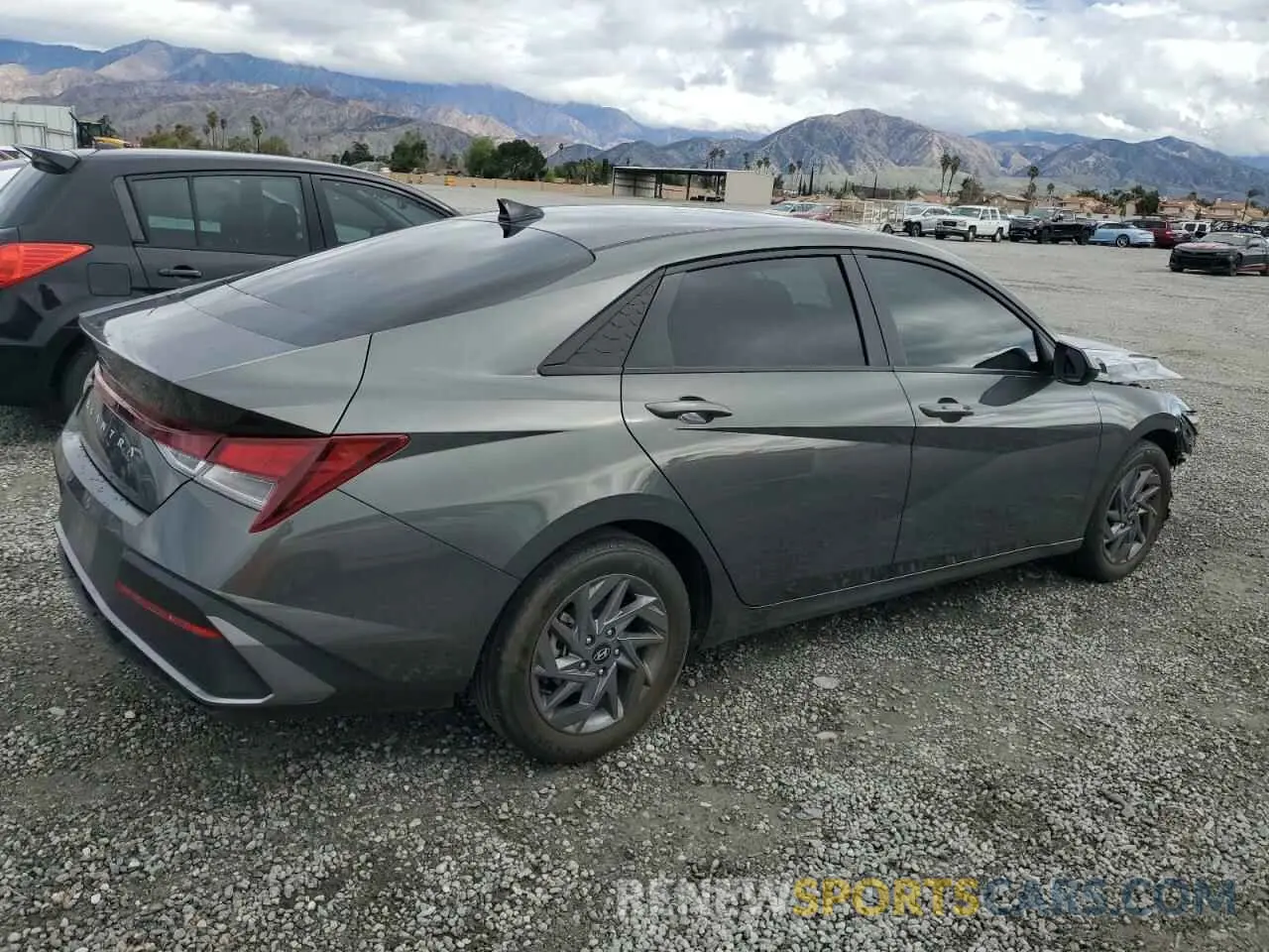 3 Photograph of a damaged car KMHLM4DG0RU666499 HYUNDAI ELANTRA 2024