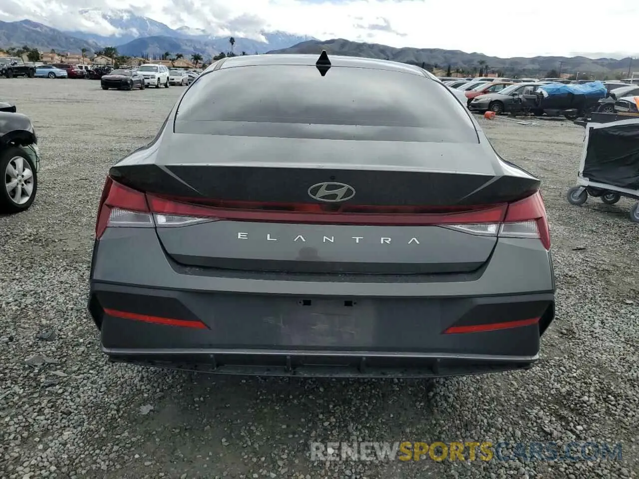 6 Photograph of a damaged car KMHLM4DG0RU666499 HYUNDAI ELANTRA 2024