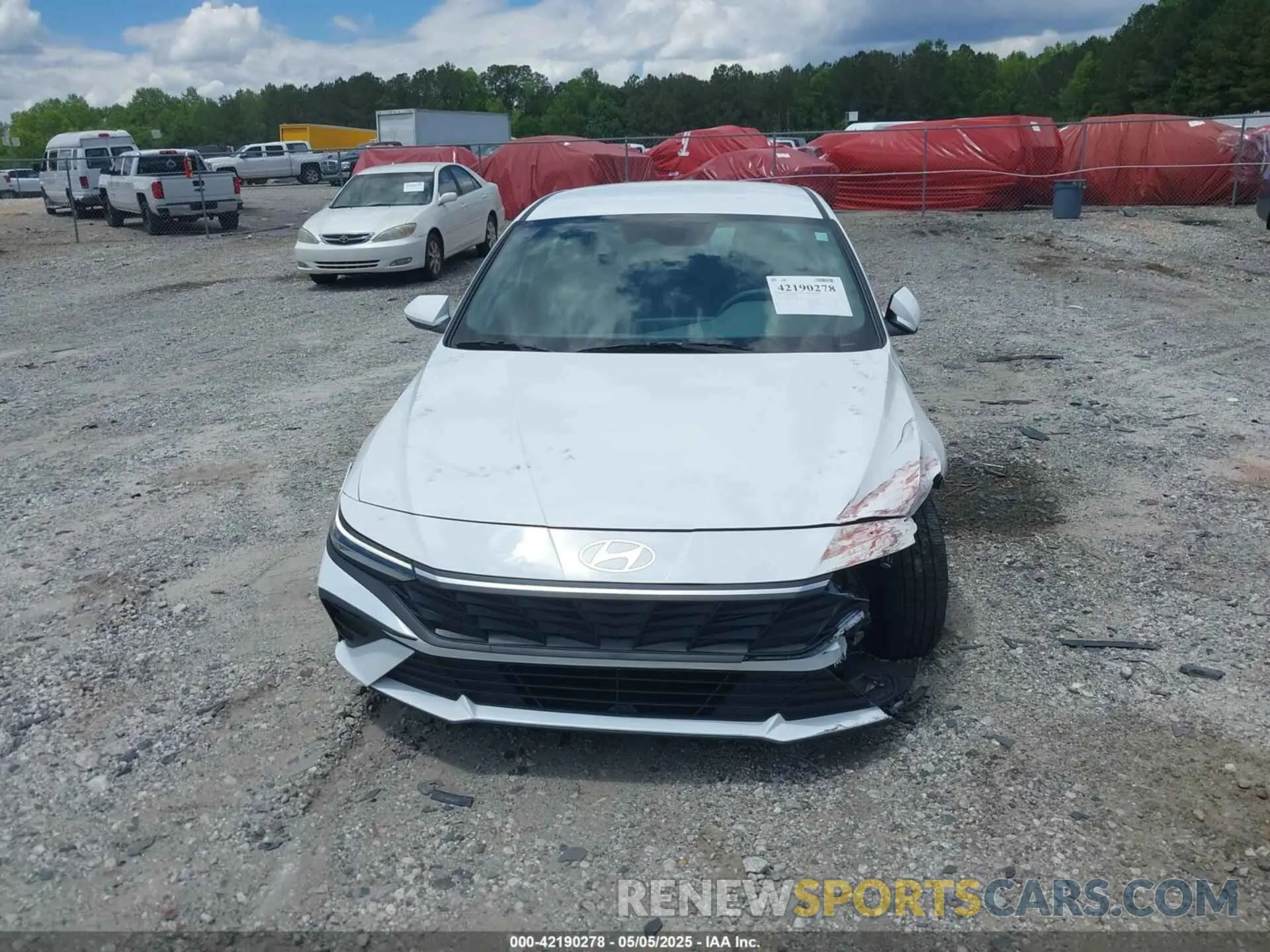 13 Photograph of a damaged car KMHLM4DG0RU672240 HYUNDAI ELANTRA 2024