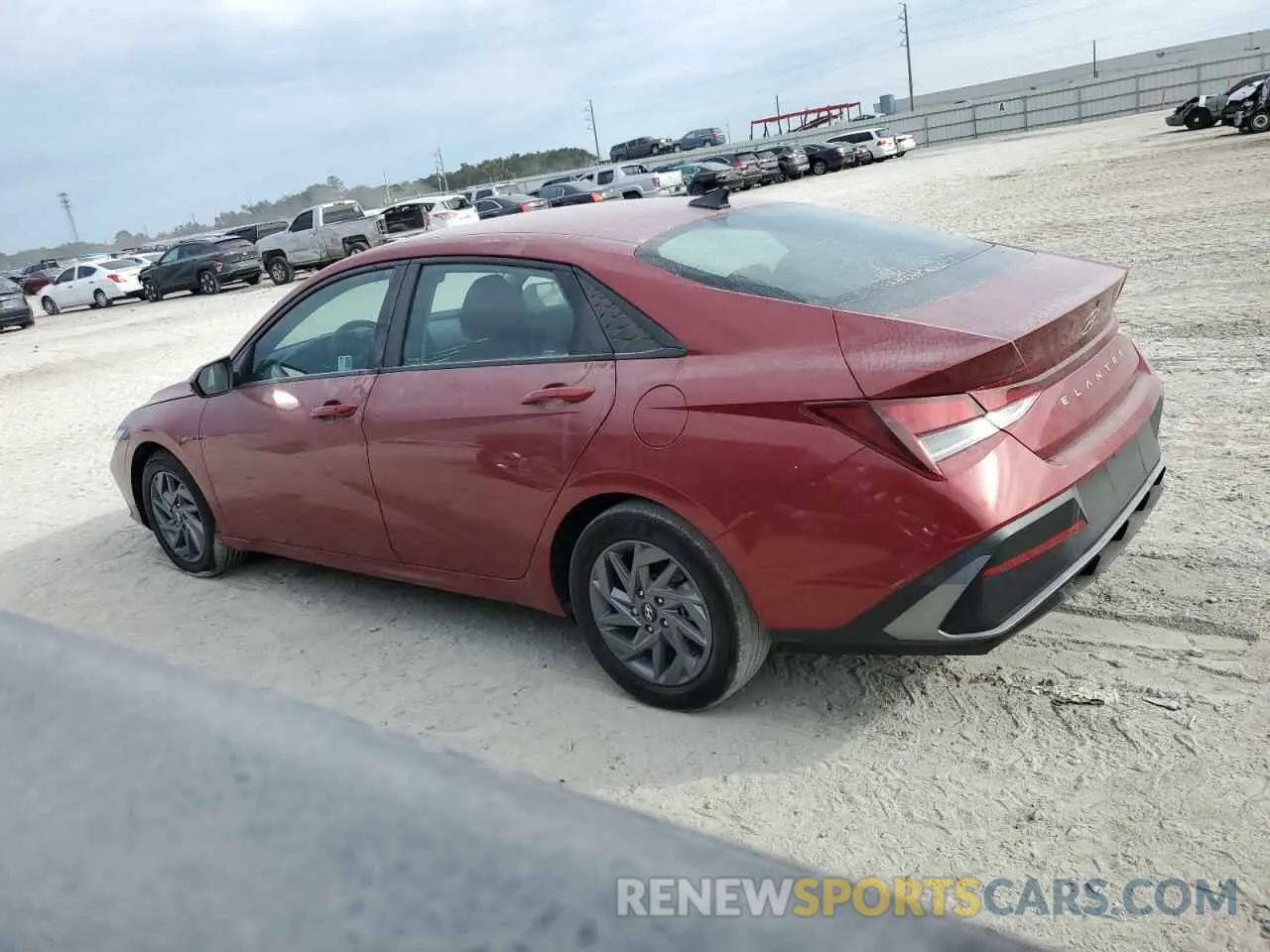 2 Photograph of a damaged car KMHLM4DG0RU683299 HYUNDAI ELANTRA 2024