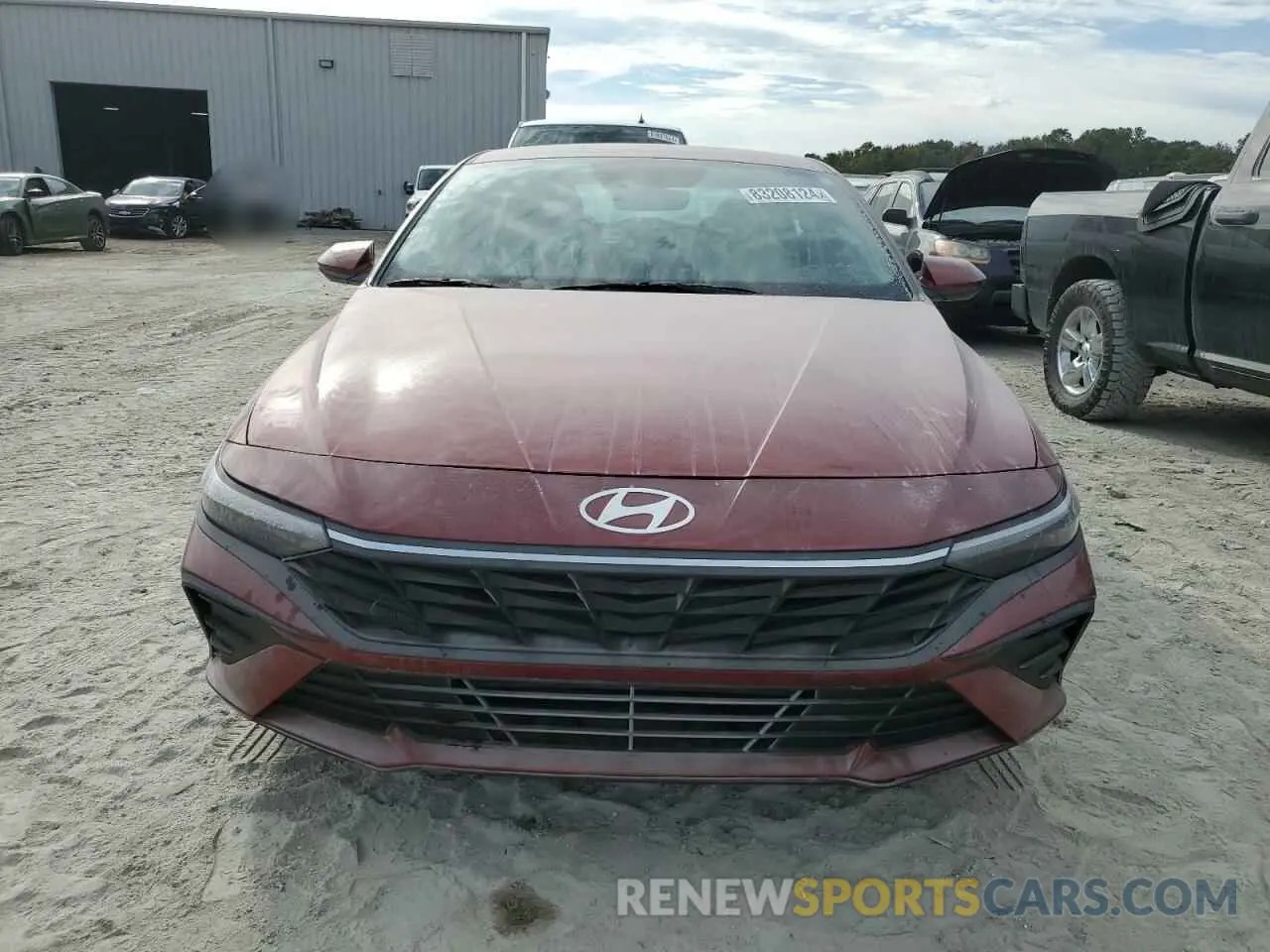 5 Photograph of a damaged car KMHLM4DG0RU683299 HYUNDAI ELANTRA 2024