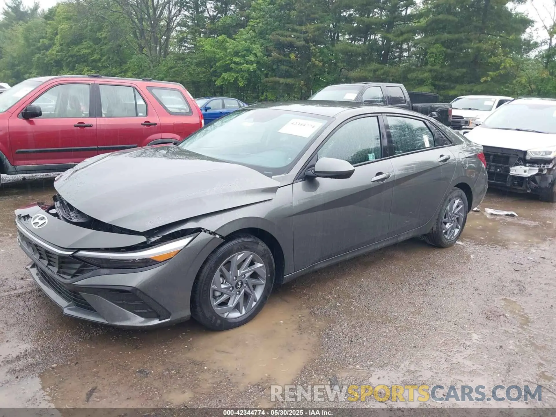 2 Photograph of a damaged car KMHLM4DG0RU685165 HYUNDAI ELANTRA 2024