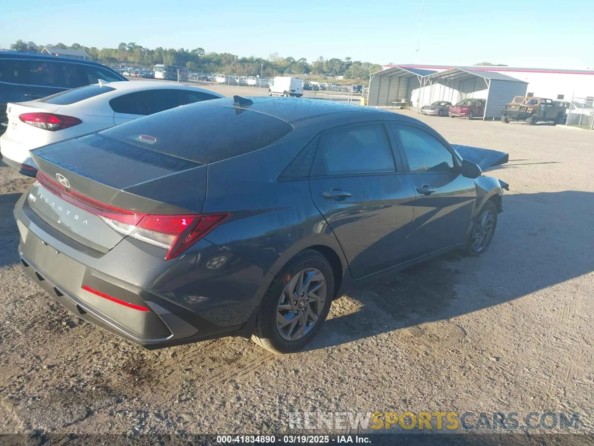 4 Photograph of a damaged car KMHLM4DG0RU708508 HYUNDAI ELANTRA 2024