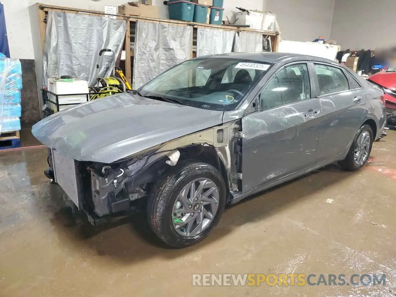 1 Photograph of a damaged car KMHLM4DG0RU736700 HYUNDAI ELANTRA 2024