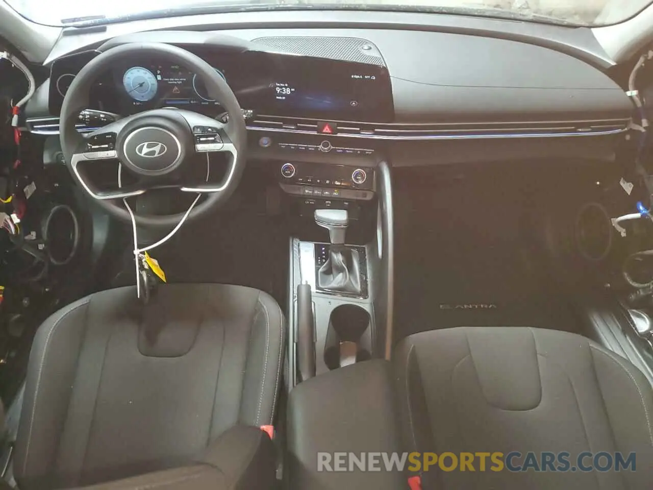 8 Photograph of a damaged car KMHLM4DG0RU736700 HYUNDAI ELANTRA 2024