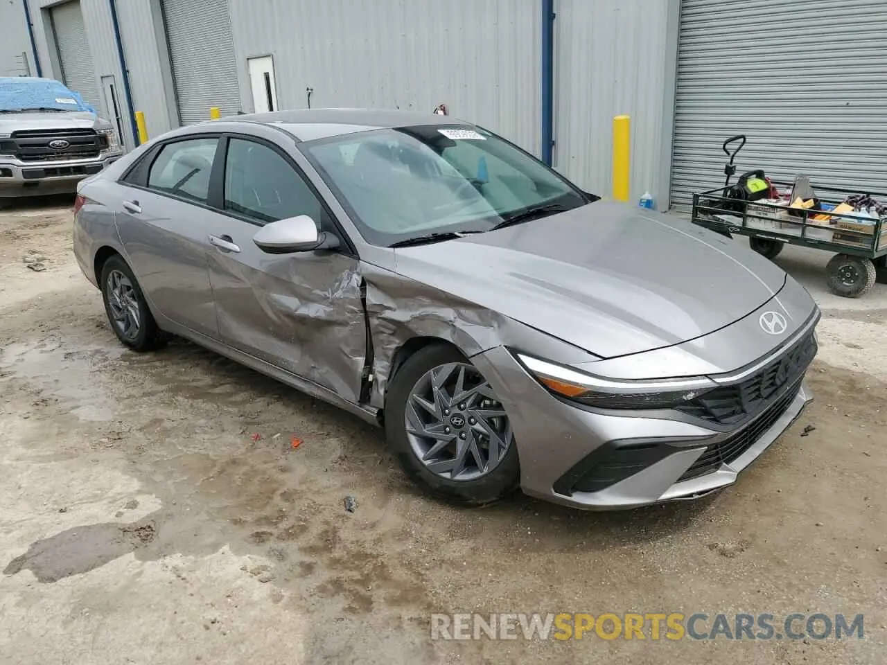 4 Photograph of a damaged car KMHLM4DG0RU743274 HYUNDAI ELANTRA 2024