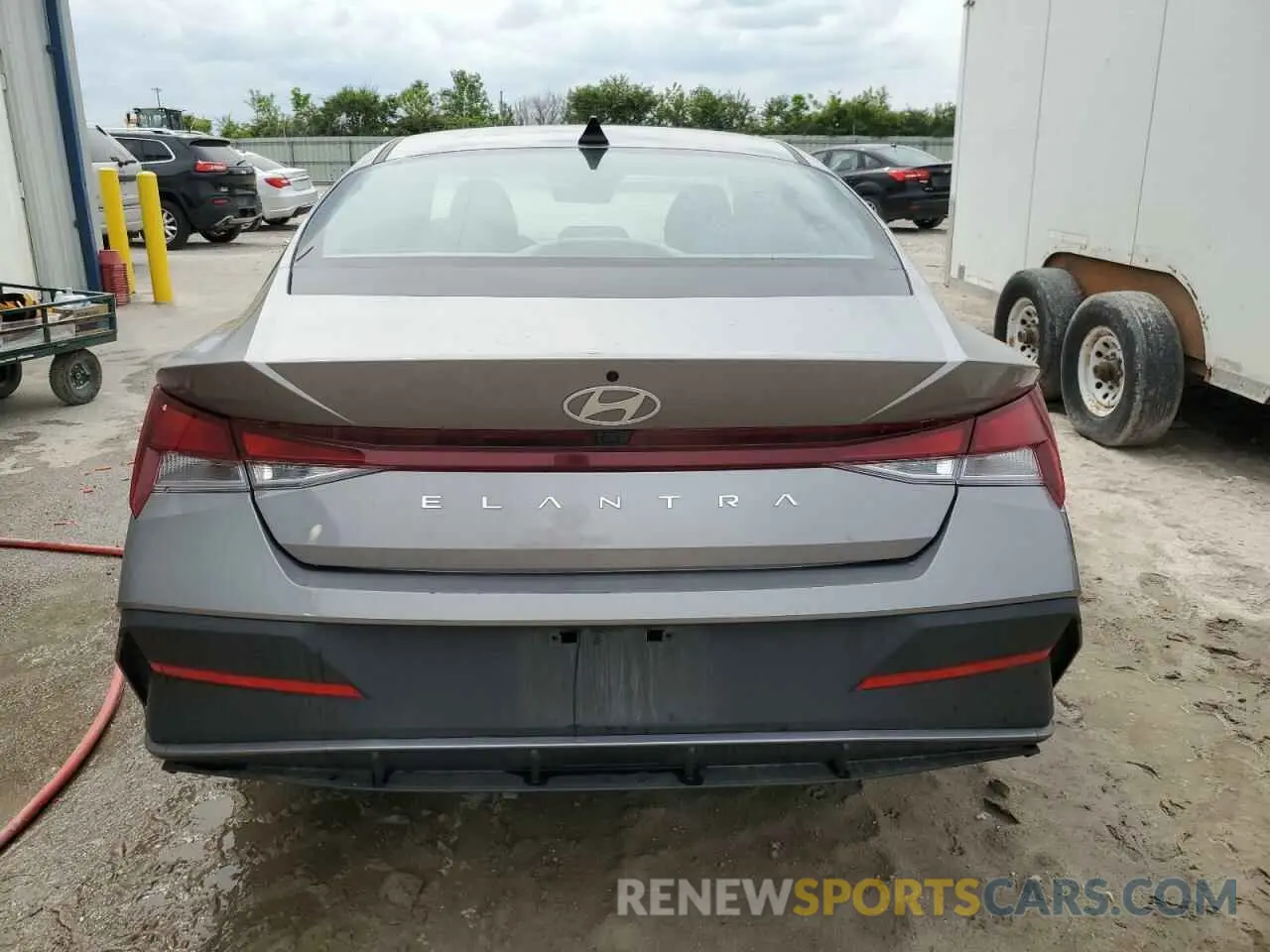 6 Photograph of a damaged car KMHLM4DG0RU743274 HYUNDAI ELANTRA 2024