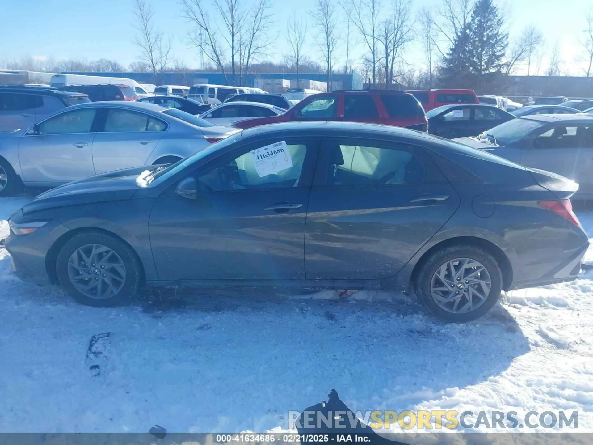 13 Photograph of a damaged car KMHLM4DG0RU745218 HYUNDAI ELANTRA 2024