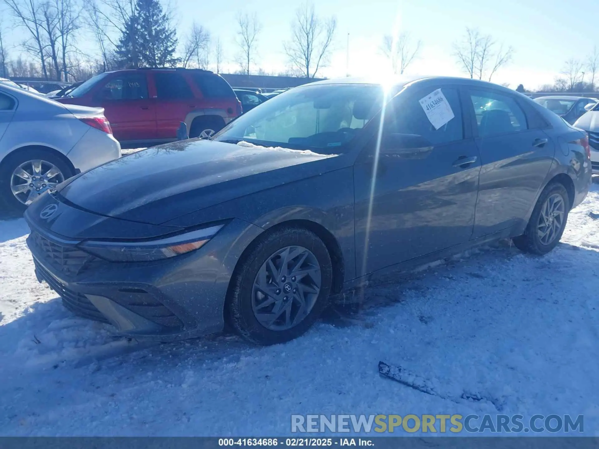 2 Photograph of a damaged car KMHLM4DG0RU745218 HYUNDAI ELANTRA 2024