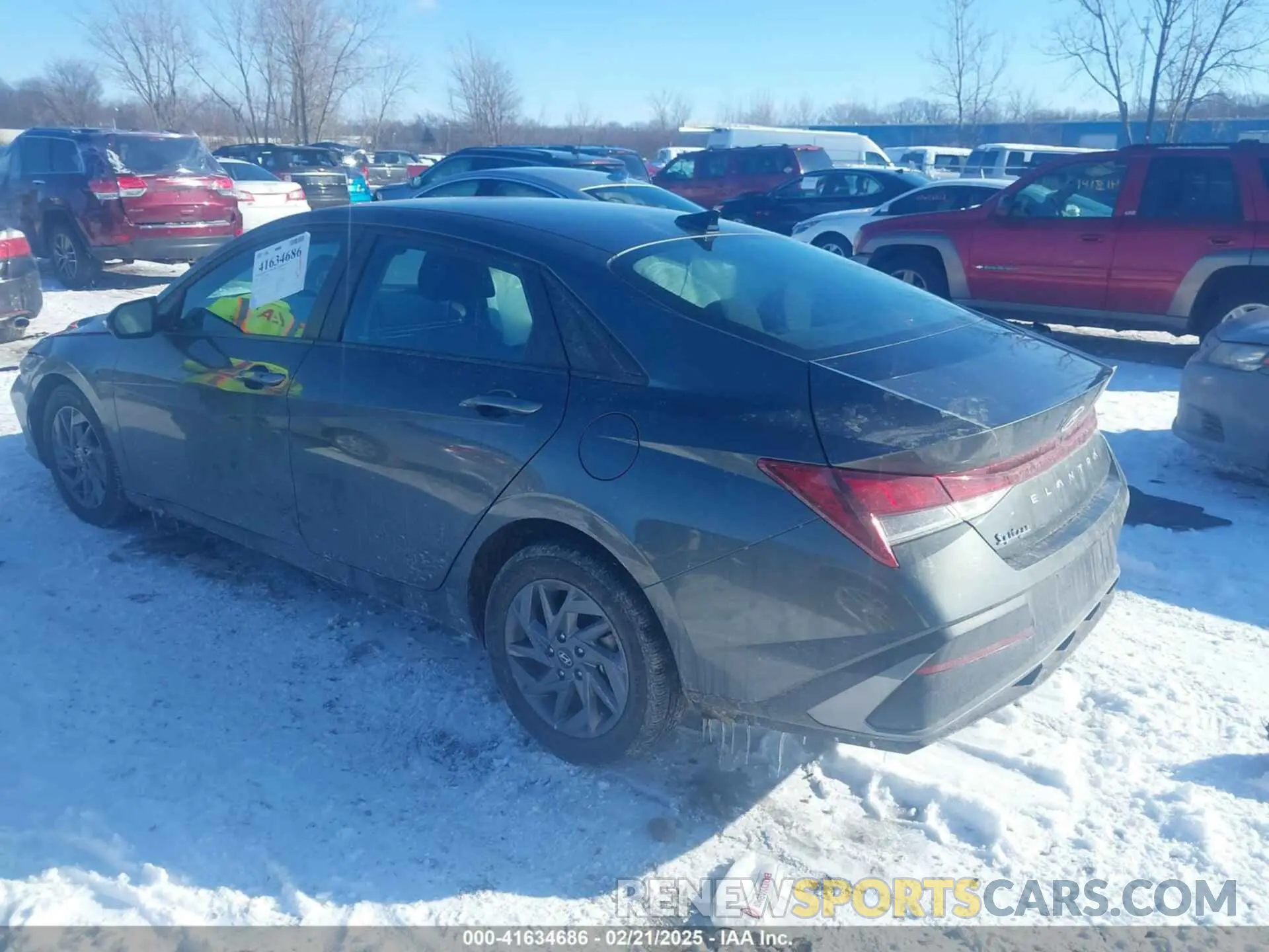 3 Photograph of a damaged car KMHLM4DG0RU745218 HYUNDAI ELANTRA 2024