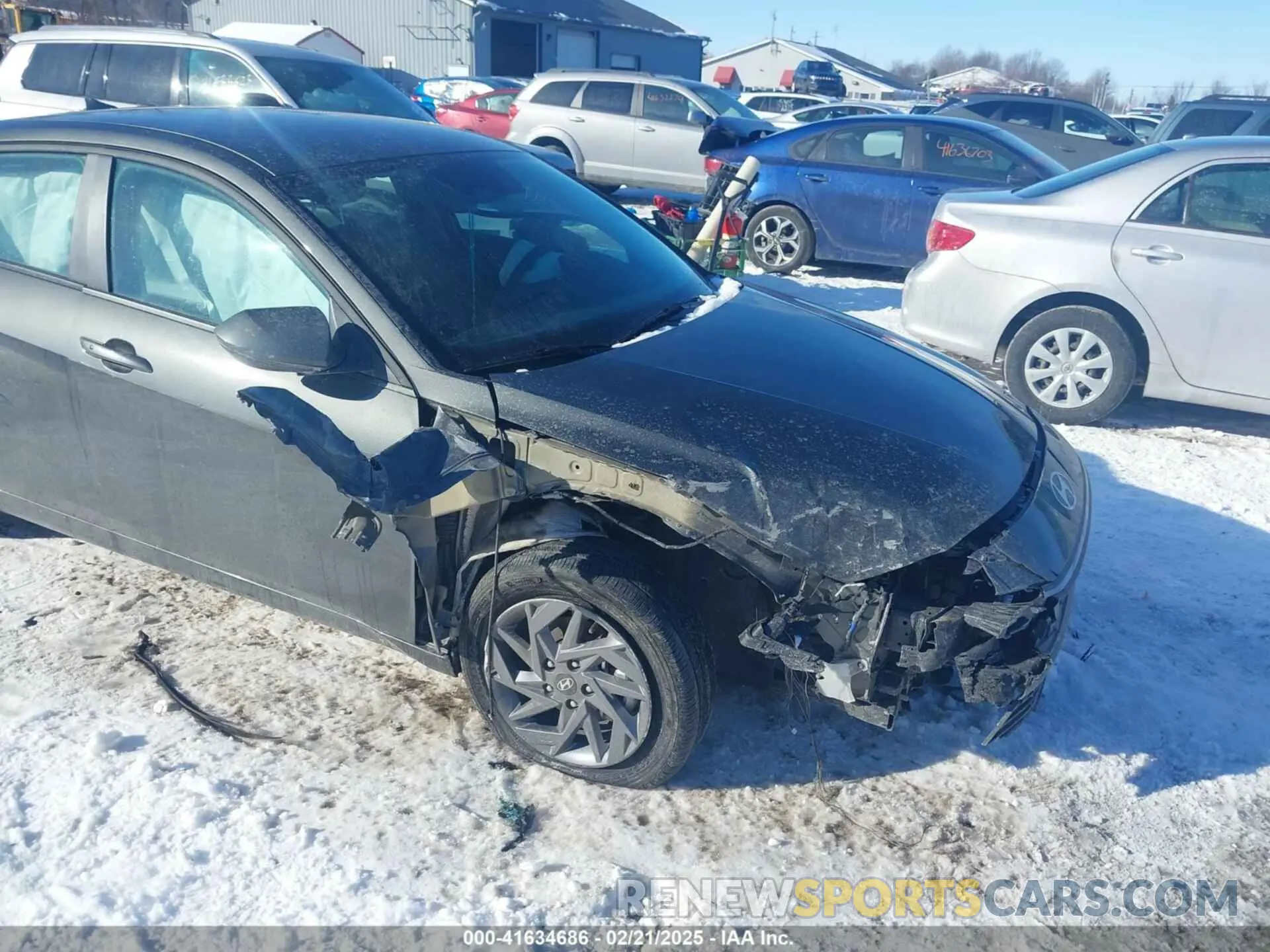 6 Photograph of a damaged car KMHLM4DG0RU745218 HYUNDAI ELANTRA 2024