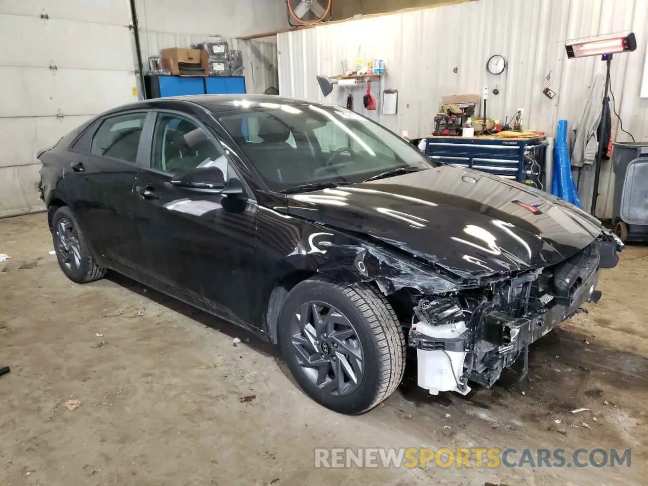 4 Photograph of a damaged car KMHLM4DG0RU752010 HYUNDAI ELANTRA 2024