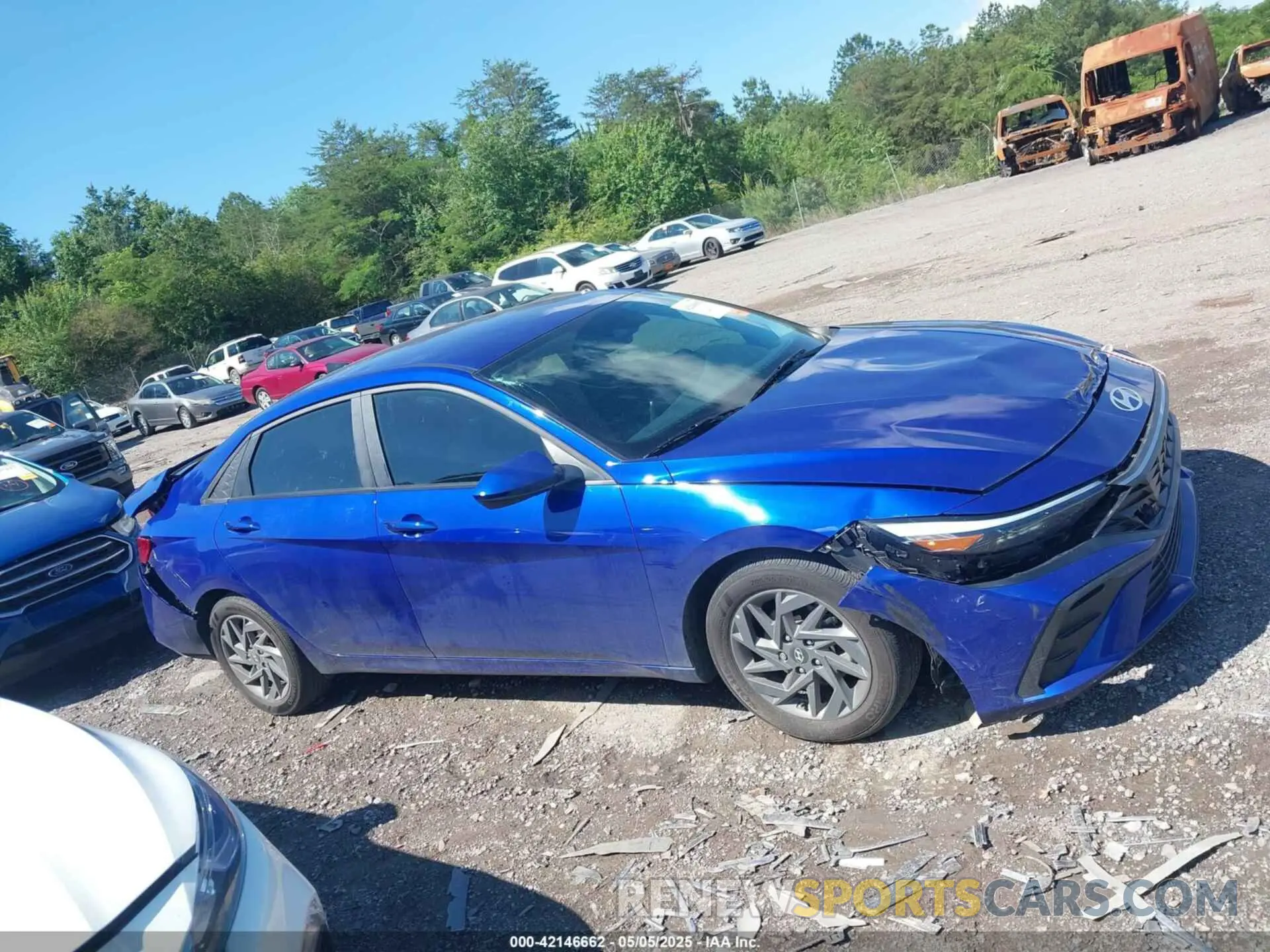 13 Photograph of a damaged car KMHLM4DG0RU767025 HYUNDAI ELANTRA 2024