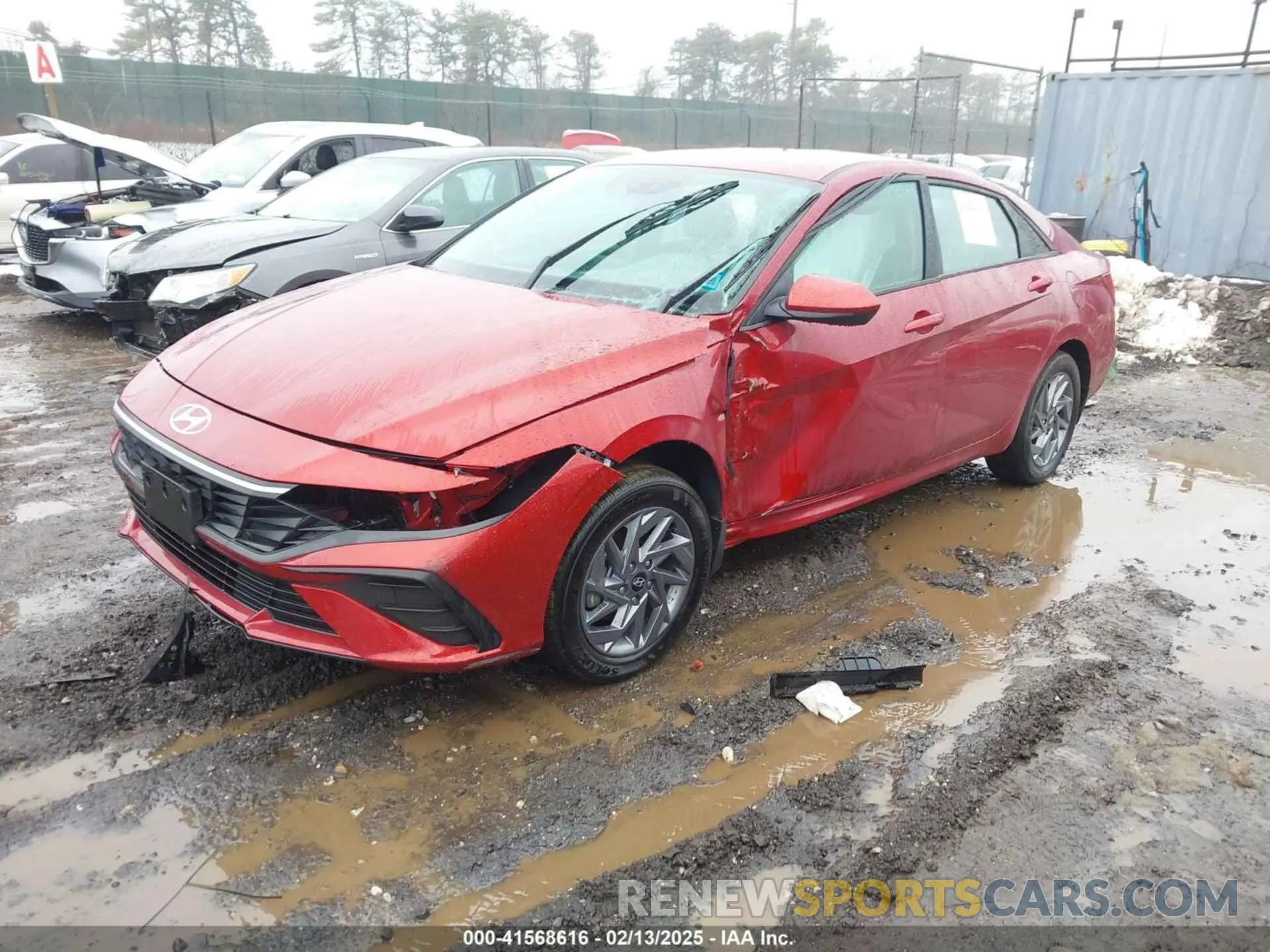 2 Photograph of a damaged car KMHLM4DG0RU780986 HYUNDAI ELANTRA 2024