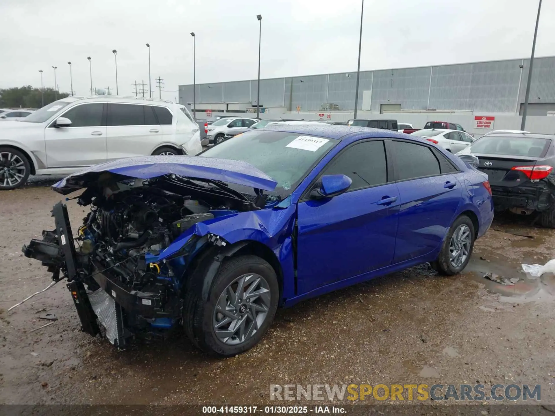 2 Photograph of a damaged car KMHLM4DG0RU808205 HYUNDAI ELANTRA 2024