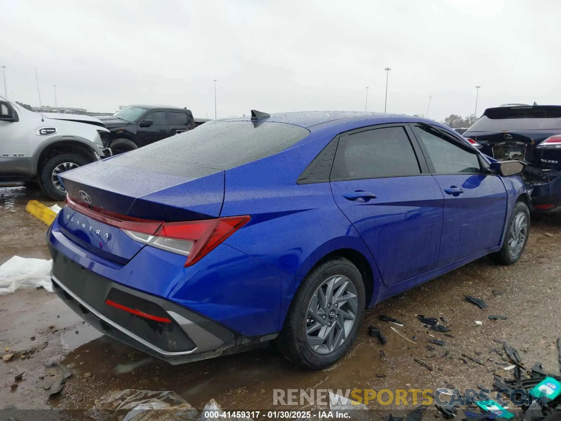 4 Photograph of a damaged car KMHLM4DG0RU808205 HYUNDAI ELANTRA 2024