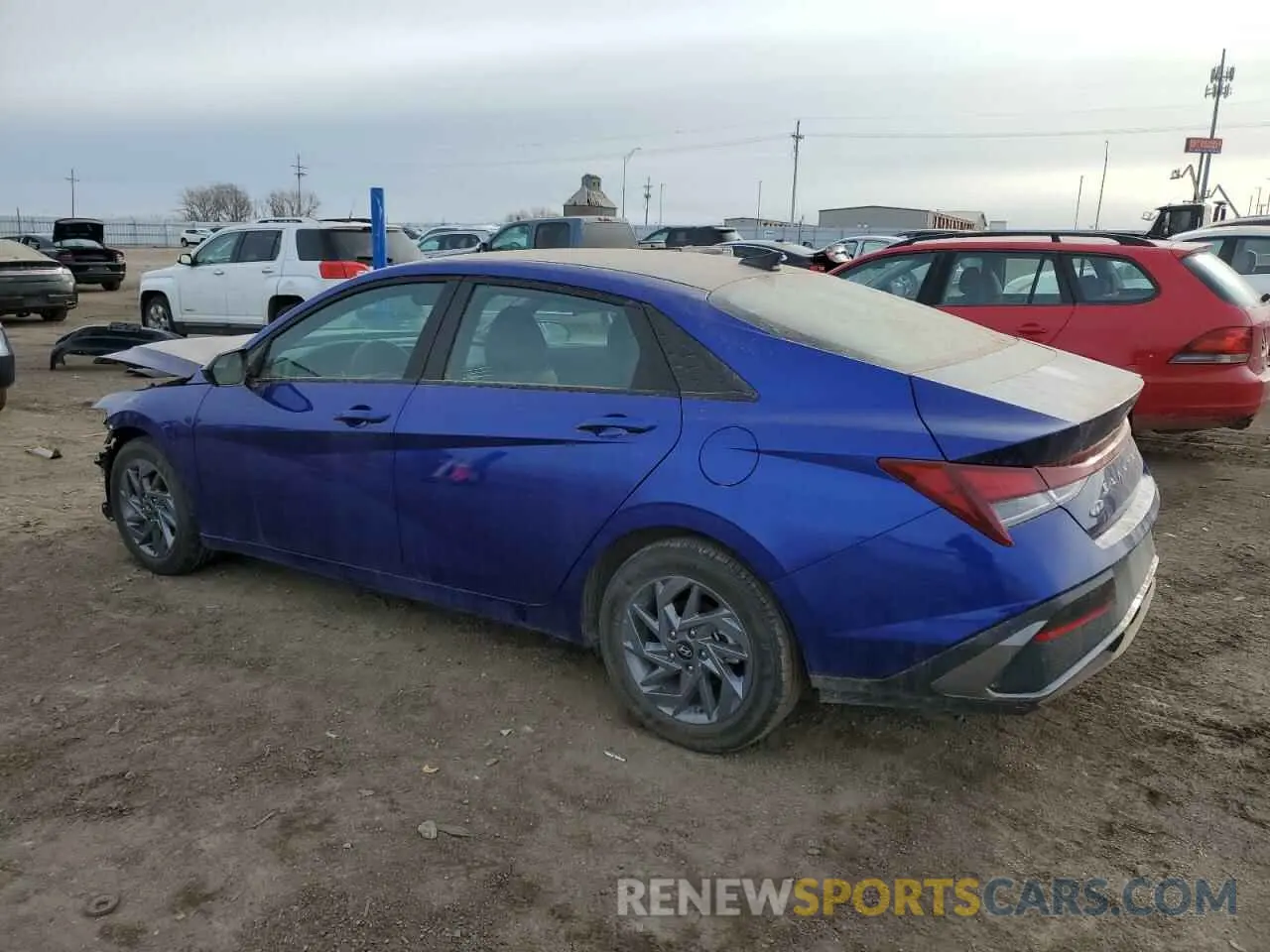 2 Photograph of a damaged car KMHLM4DG0RU811458 HYUNDAI ELANTRA 2024