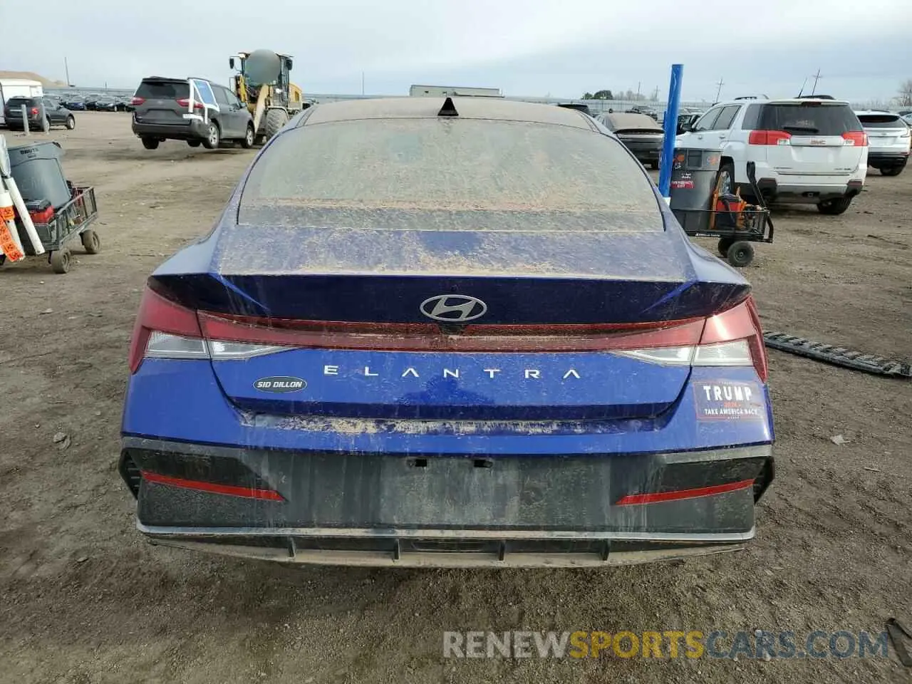 6 Photograph of a damaged car KMHLM4DG0RU811458 HYUNDAI ELANTRA 2024