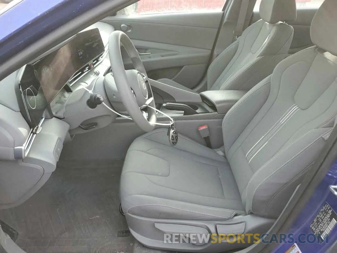 7 Photograph of a damaged car KMHLM4DG0RU811458 HYUNDAI ELANTRA 2024