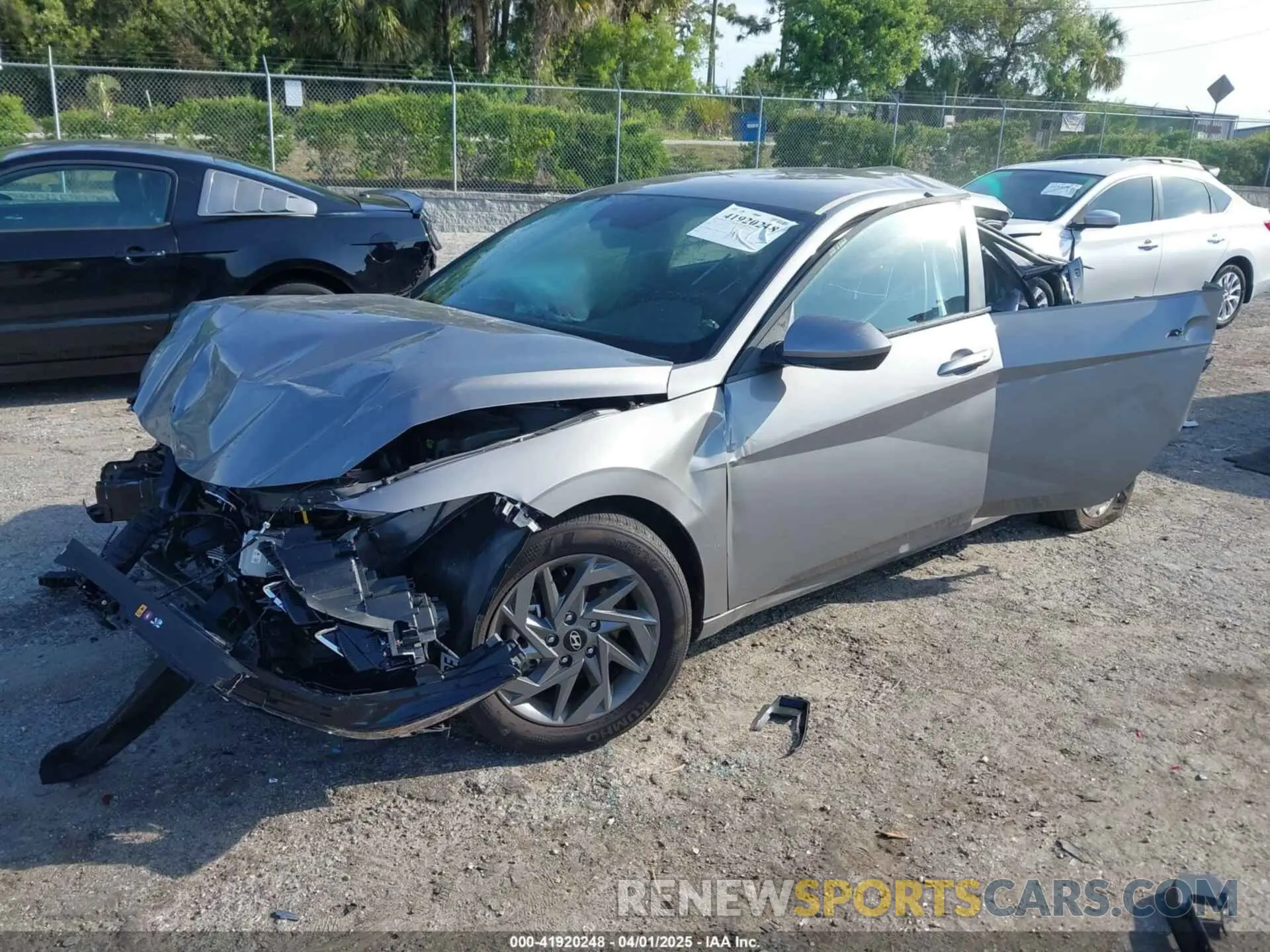 2 Photograph of a damaged car KMHLM4DG0RU835422 HYUNDAI ELANTRA 2024