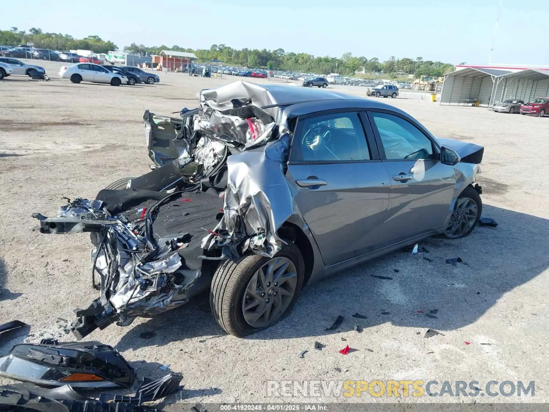 4 Photograph of a damaged car KMHLM4DG0RU835422 HYUNDAI ELANTRA 2024