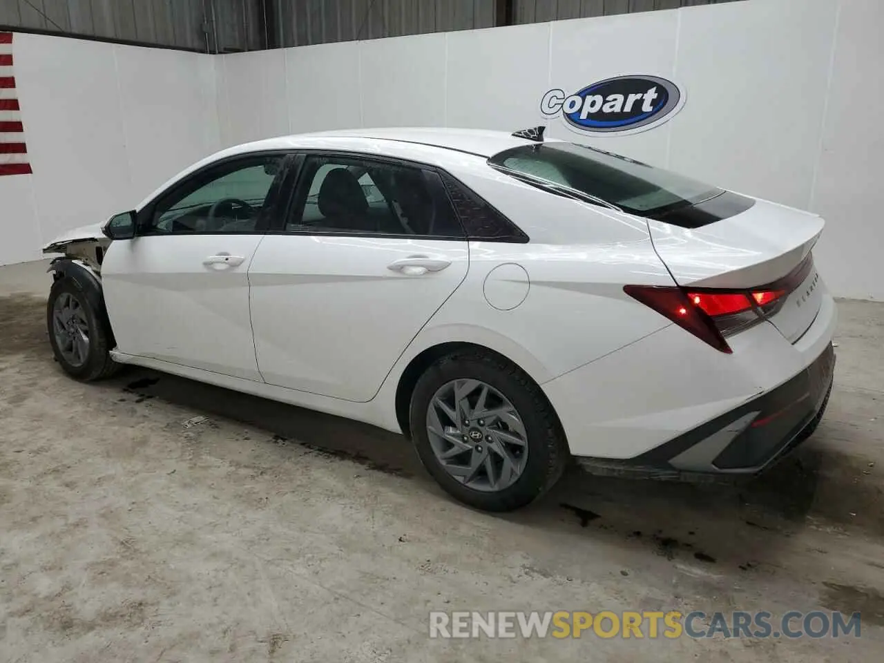 2 Photograph of a damaged car KMHLM4DG1RU650313 HYUNDAI ELANTRA 2024