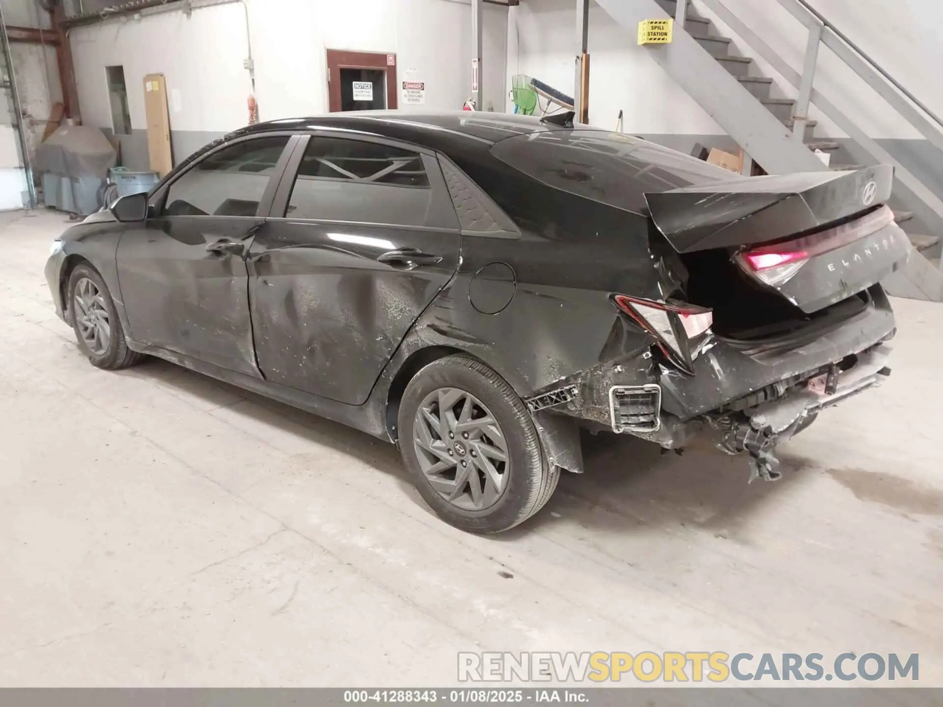 3 Photograph of a damaged car KMHLM4DG1RU654944 HYUNDAI ELANTRA 2024