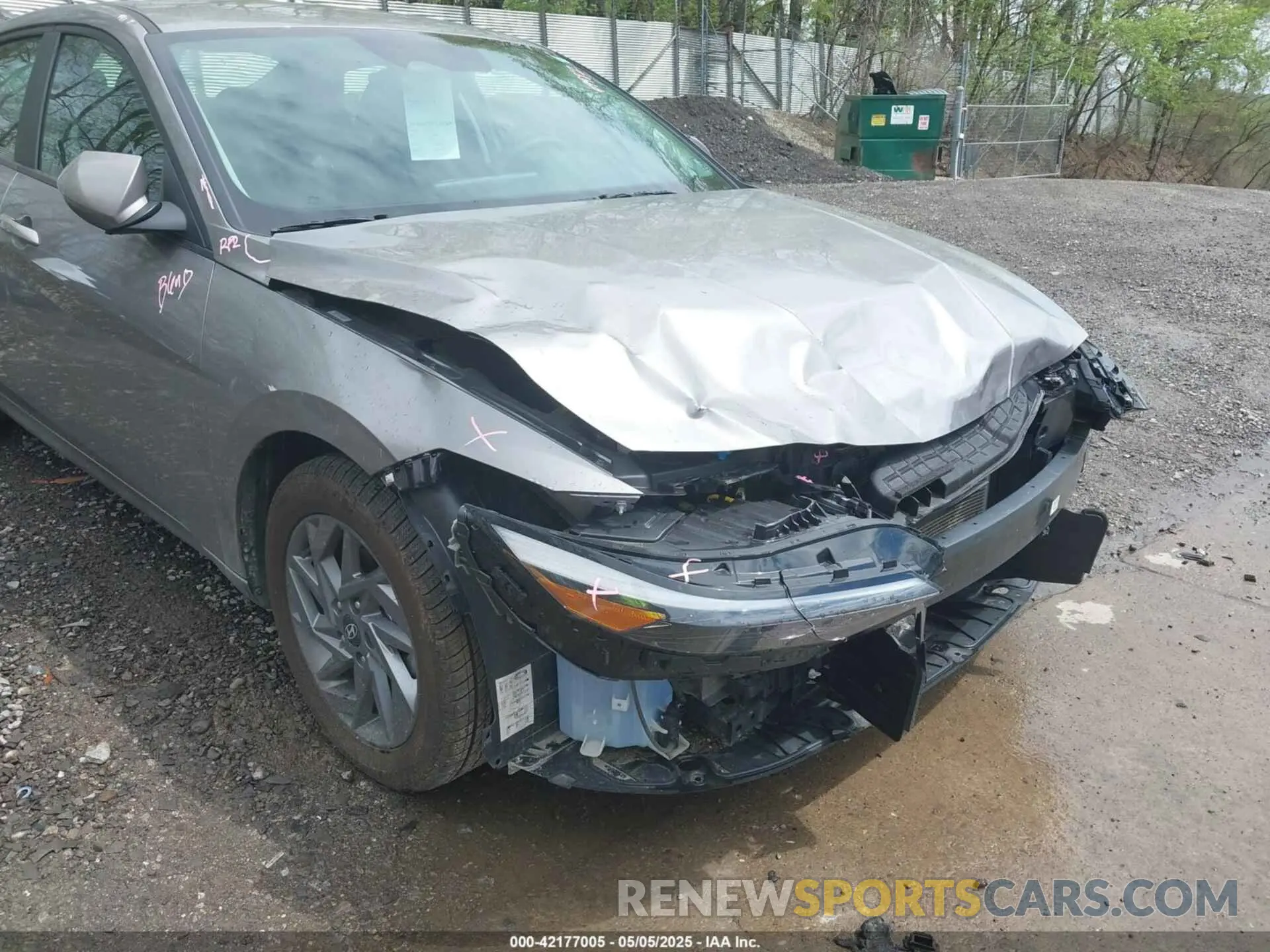 22 Photograph of a damaged car KMHLM4DG1RU658587 HYUNDAI ELANTRA 2024