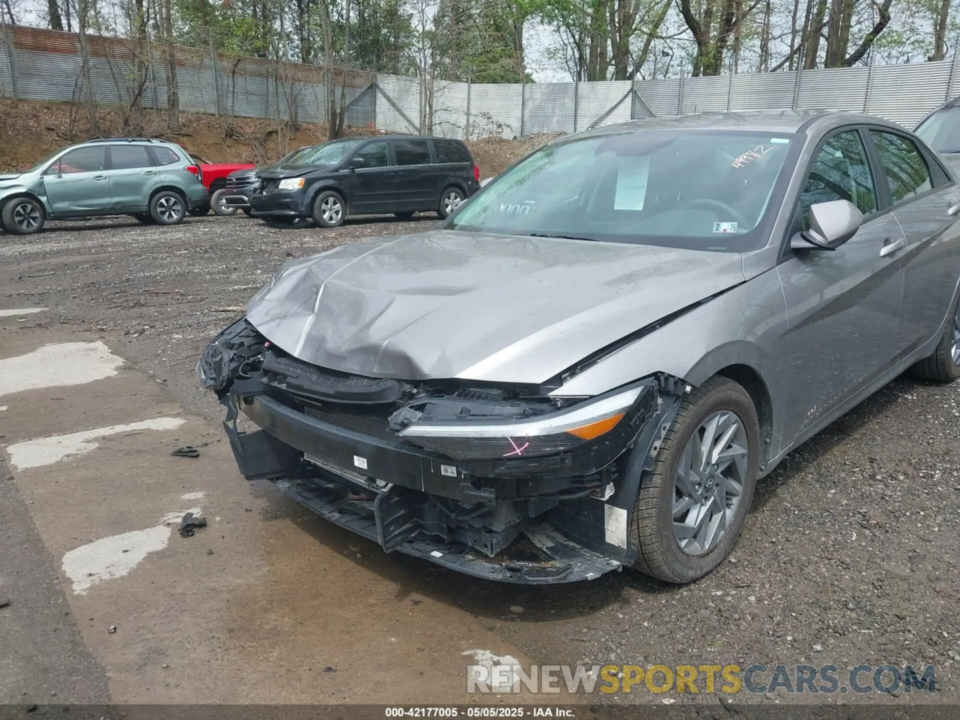 6 Photograph of a damaged car KMHLM4DG1RU658587 HYUNDAI ELANTRA 2024