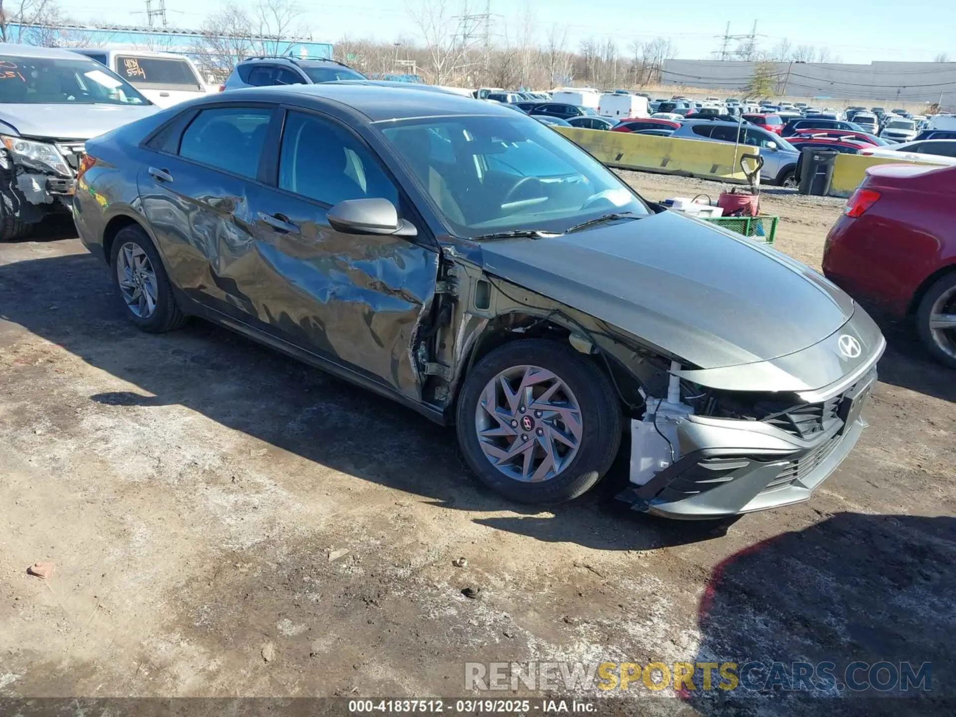1 Photograph of a damaged car KMHLM4DG1RU663238 HYUNDAI ELANTRA 2024